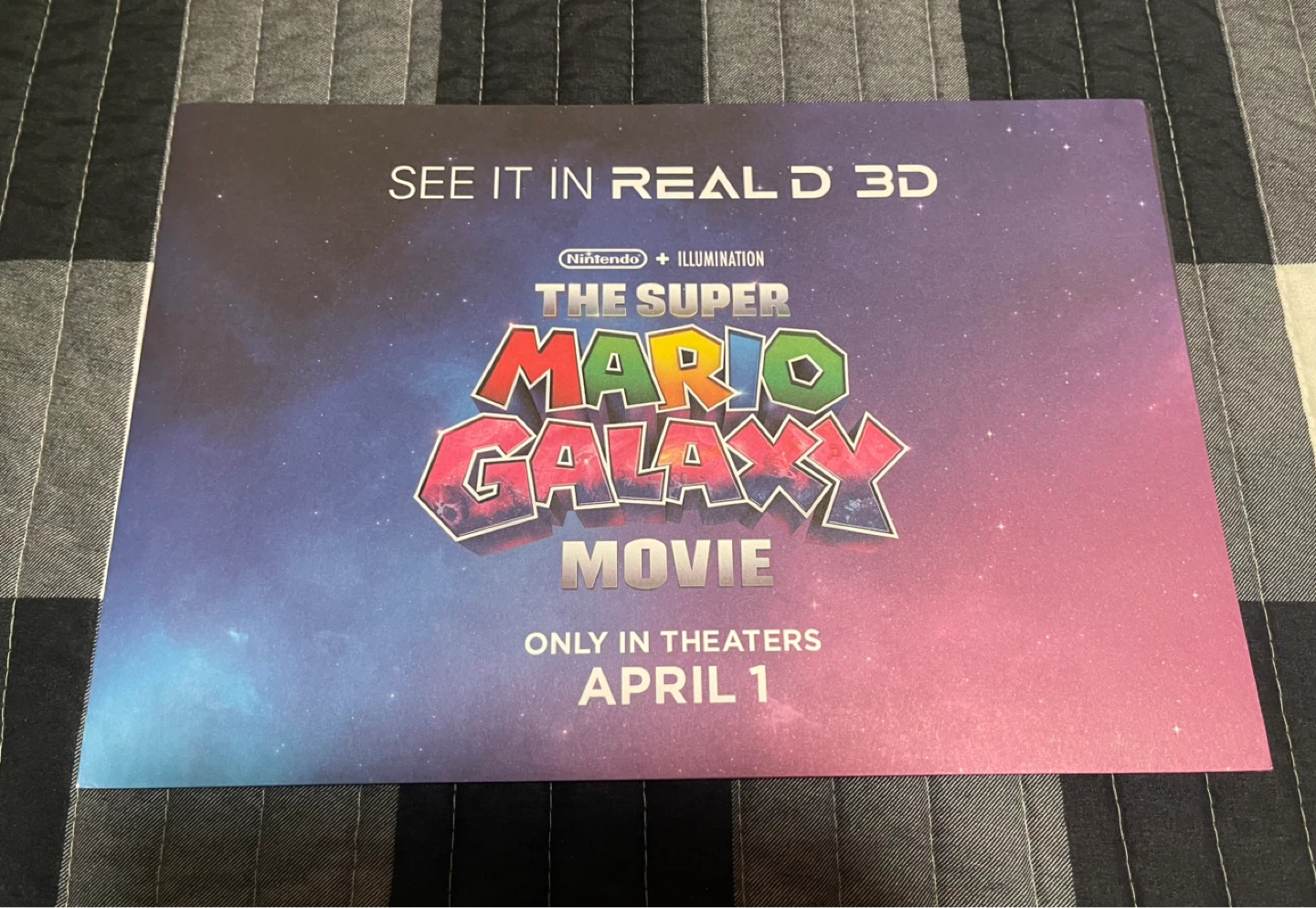 The Super Mario Bros. Movie Activity Sheet & Poster - photo 2