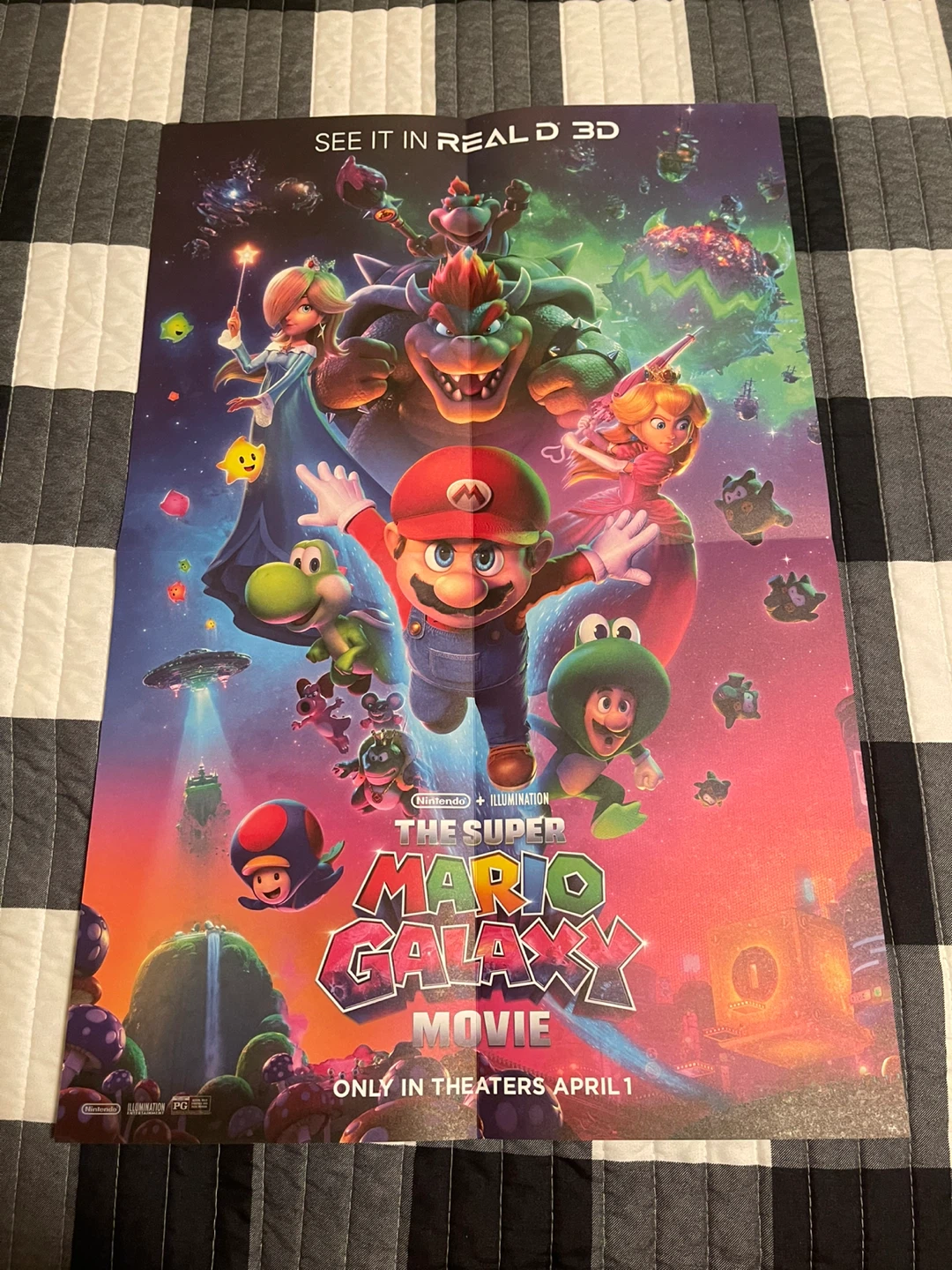 The Super Mario Bros. Movie Activity Sheet & Poster