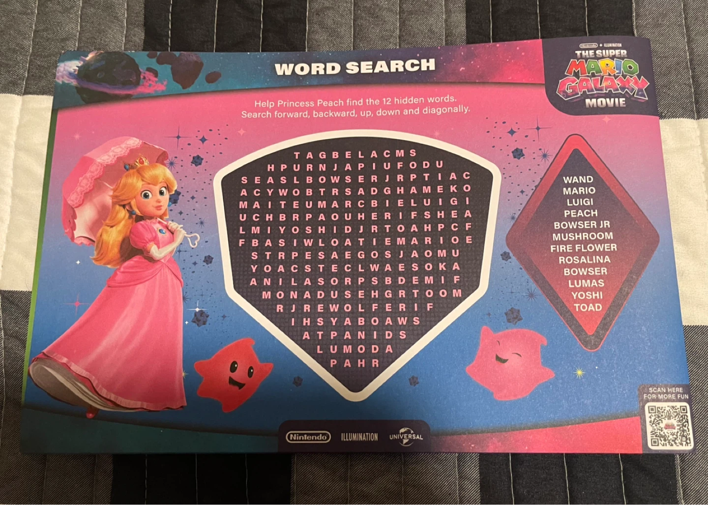The Super Mario Bros. Movie Activity Sheet & Poster - photo 3