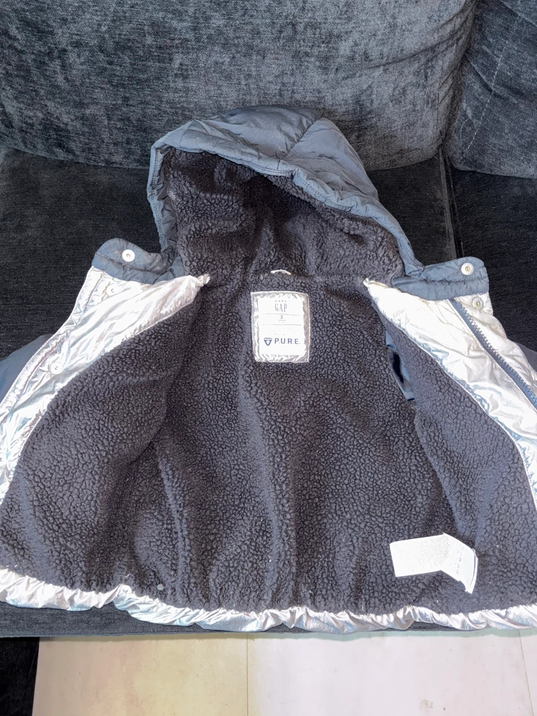 Baby Gap Winter Puffer Jacket- Size 2T