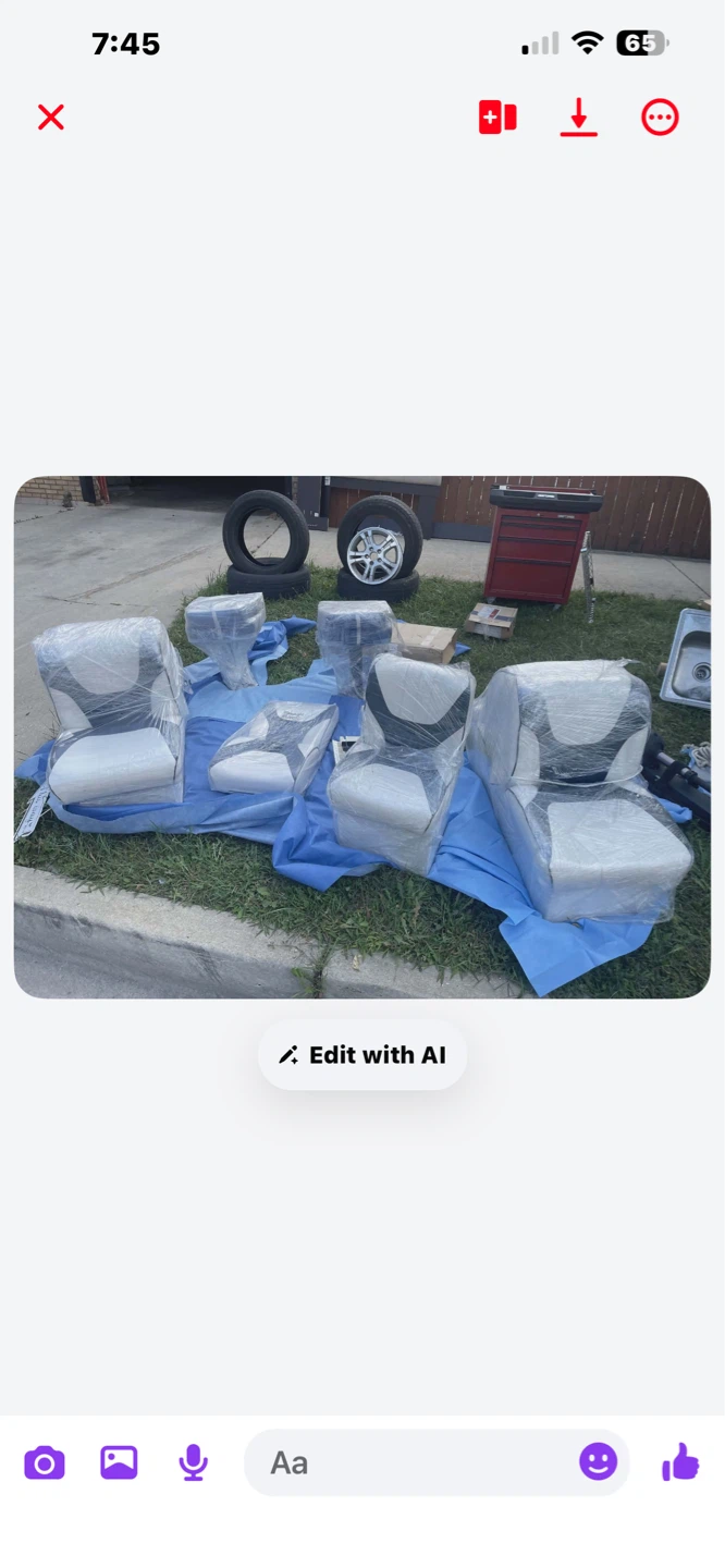 Boat Seats Set