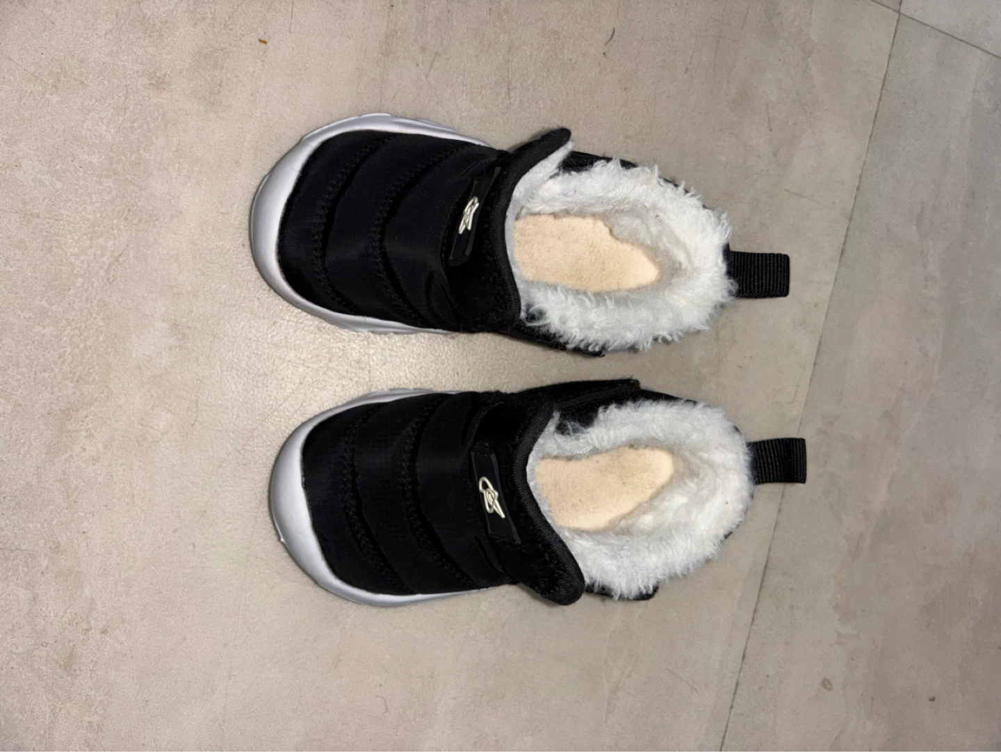 Black Kids Winter Boots -Size 5