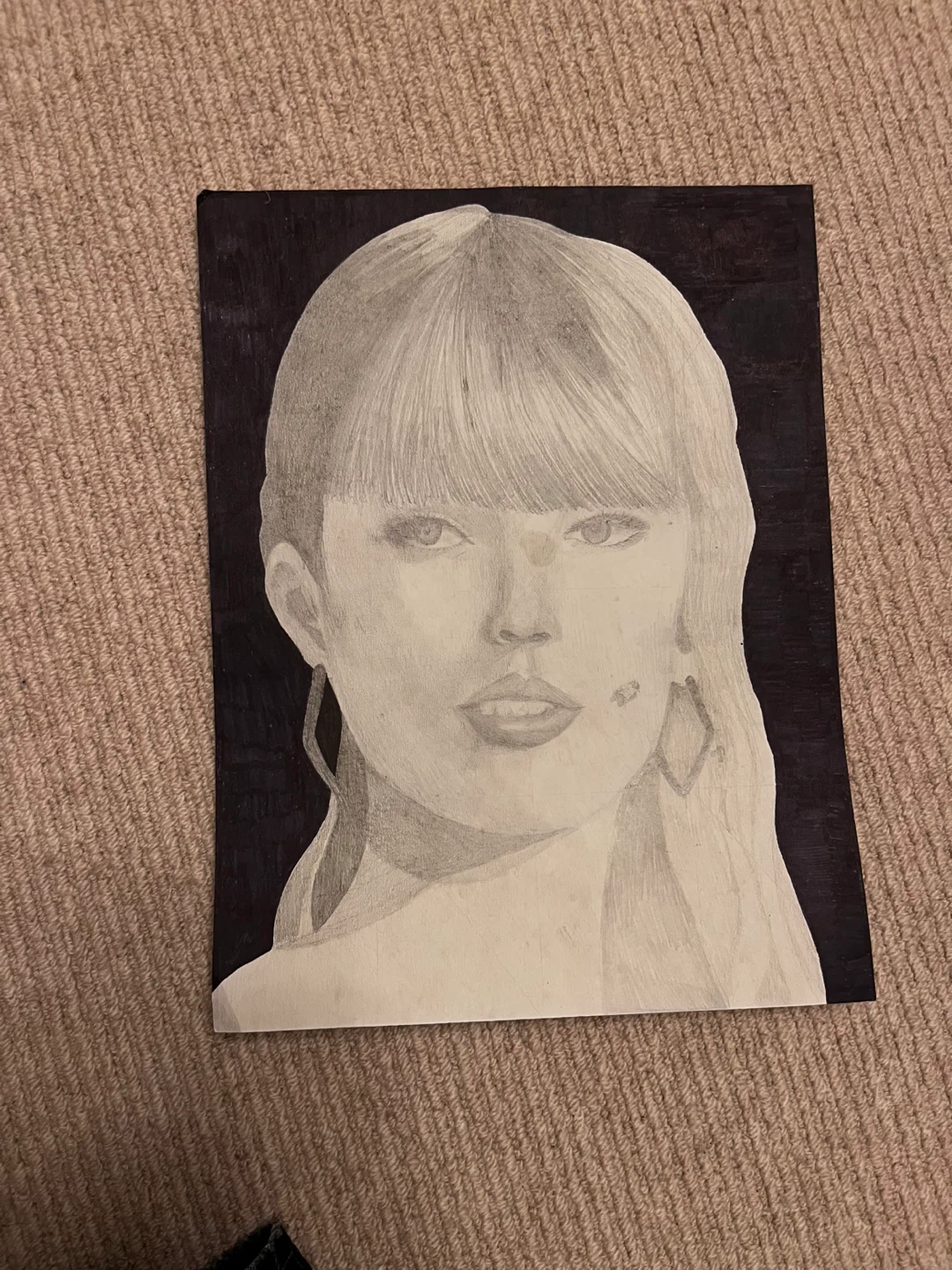 Hand drawn Taylor Swift artwork