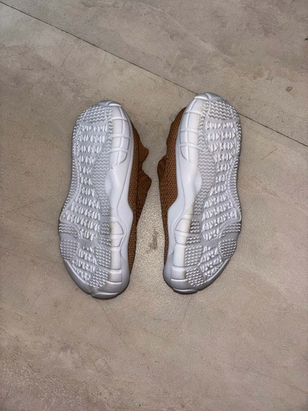 Toddler Slip-On Knit Shoes - Brown Size 5 - photo 2