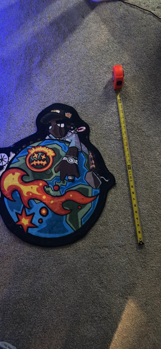 travis scott Graphic Rug