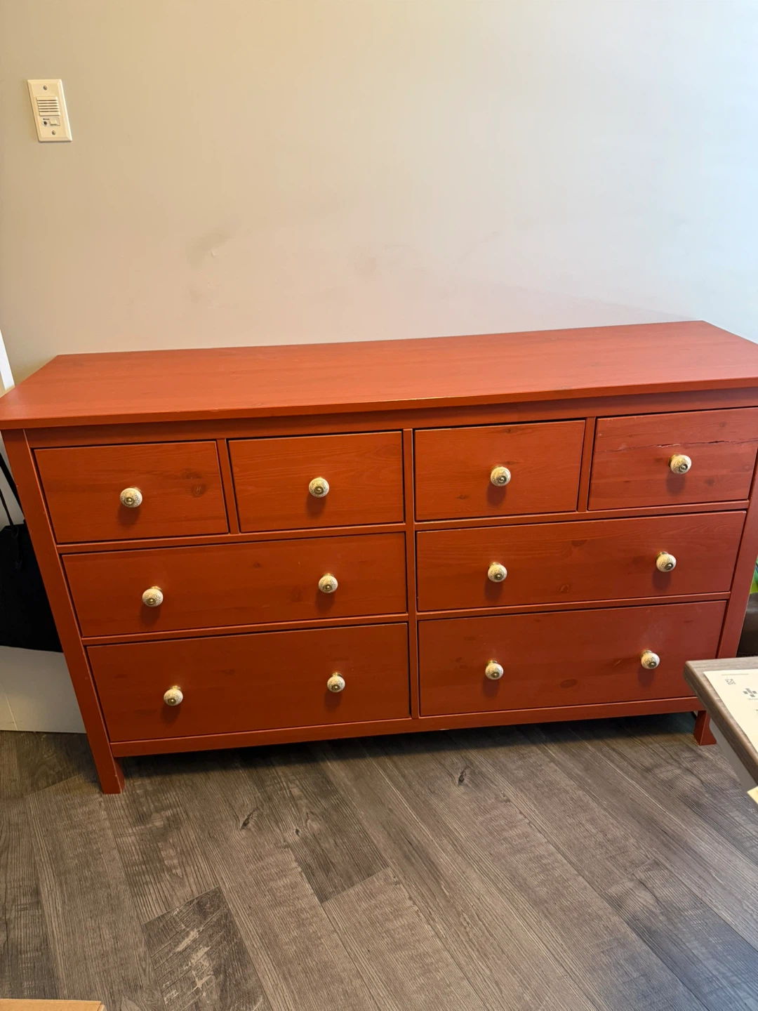 open lace back dress Rio 6 Drawer Dresser