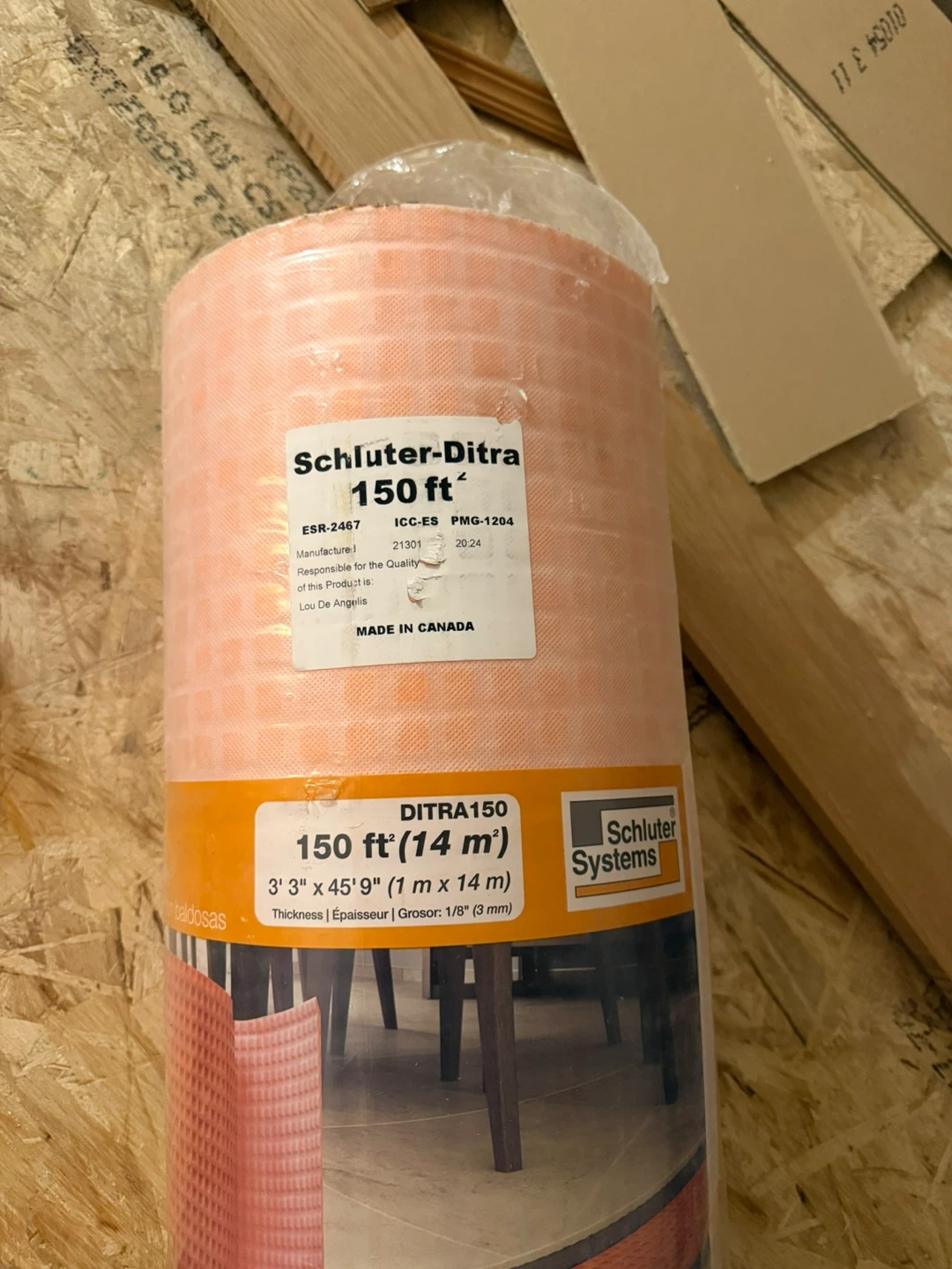 Schluter-Ditra 150 ft Waterproofing Membrane