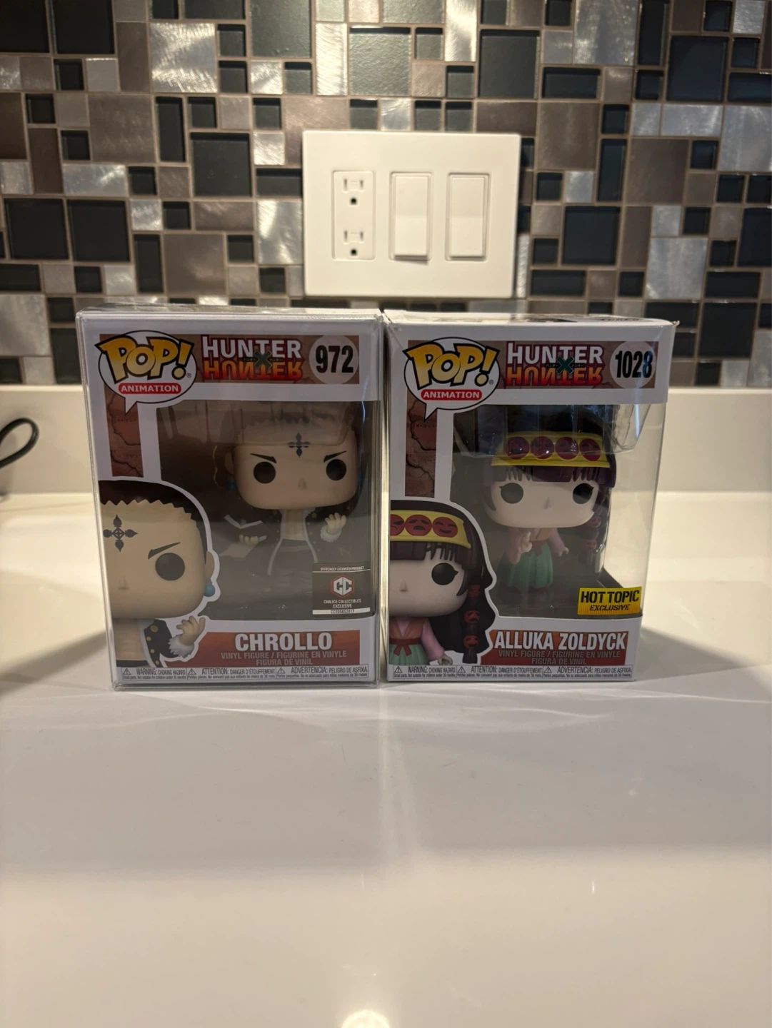 Pop! Hunter x Hunter Chrollo & Alluka Zoldyck Figures