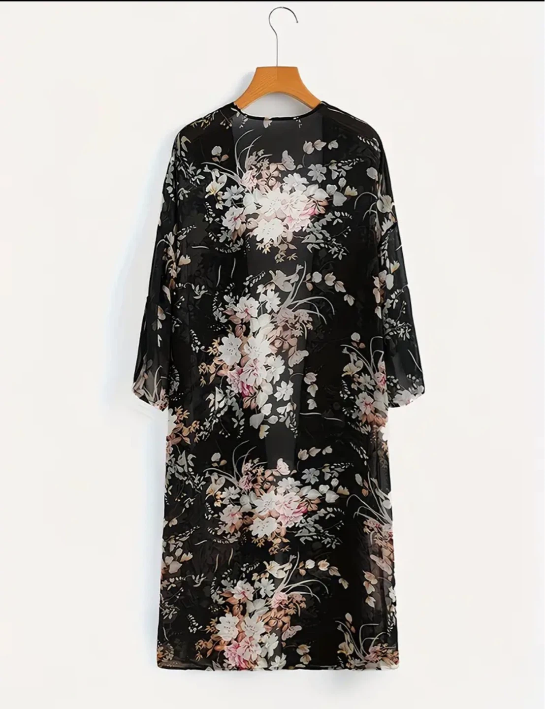 Women's Floral Kimono Cardigan - photo 4