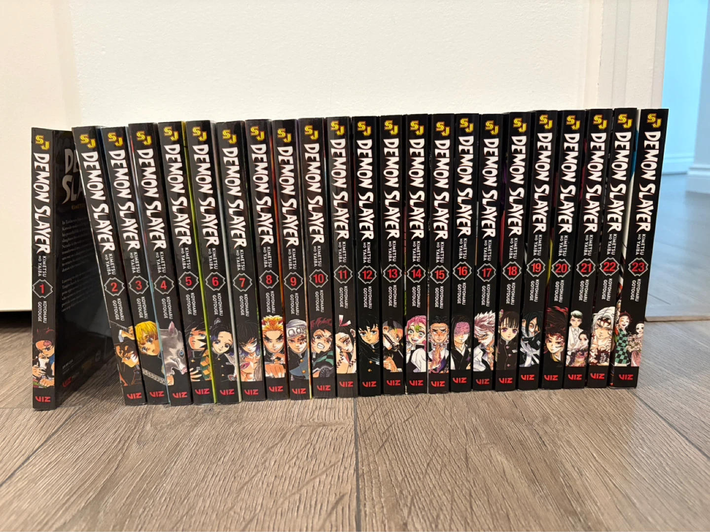 Demon Slayer Manga Volumes 1-23 (full set)