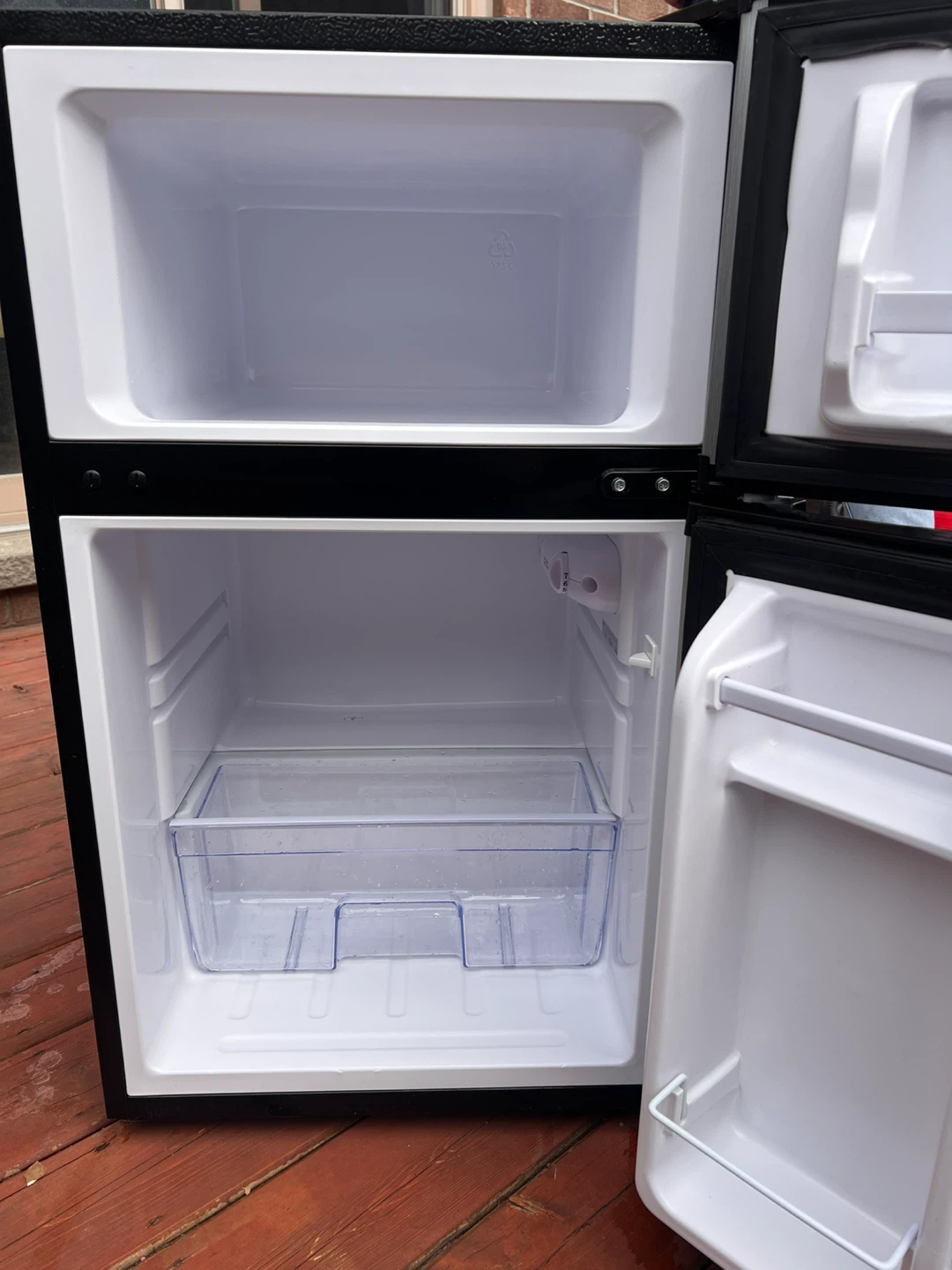 EUC Insignia Mini Fridge With Freezer - photo 2