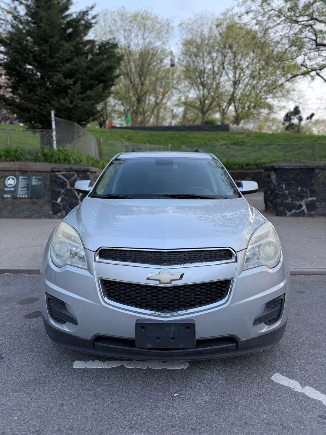 Silver Chevrolet Equinox SUV