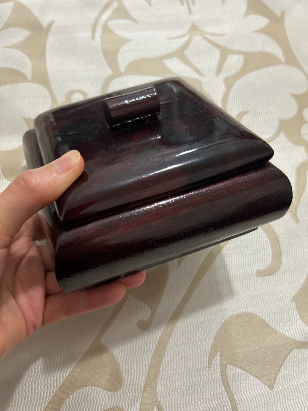 Vintage Wooden Trinket Box