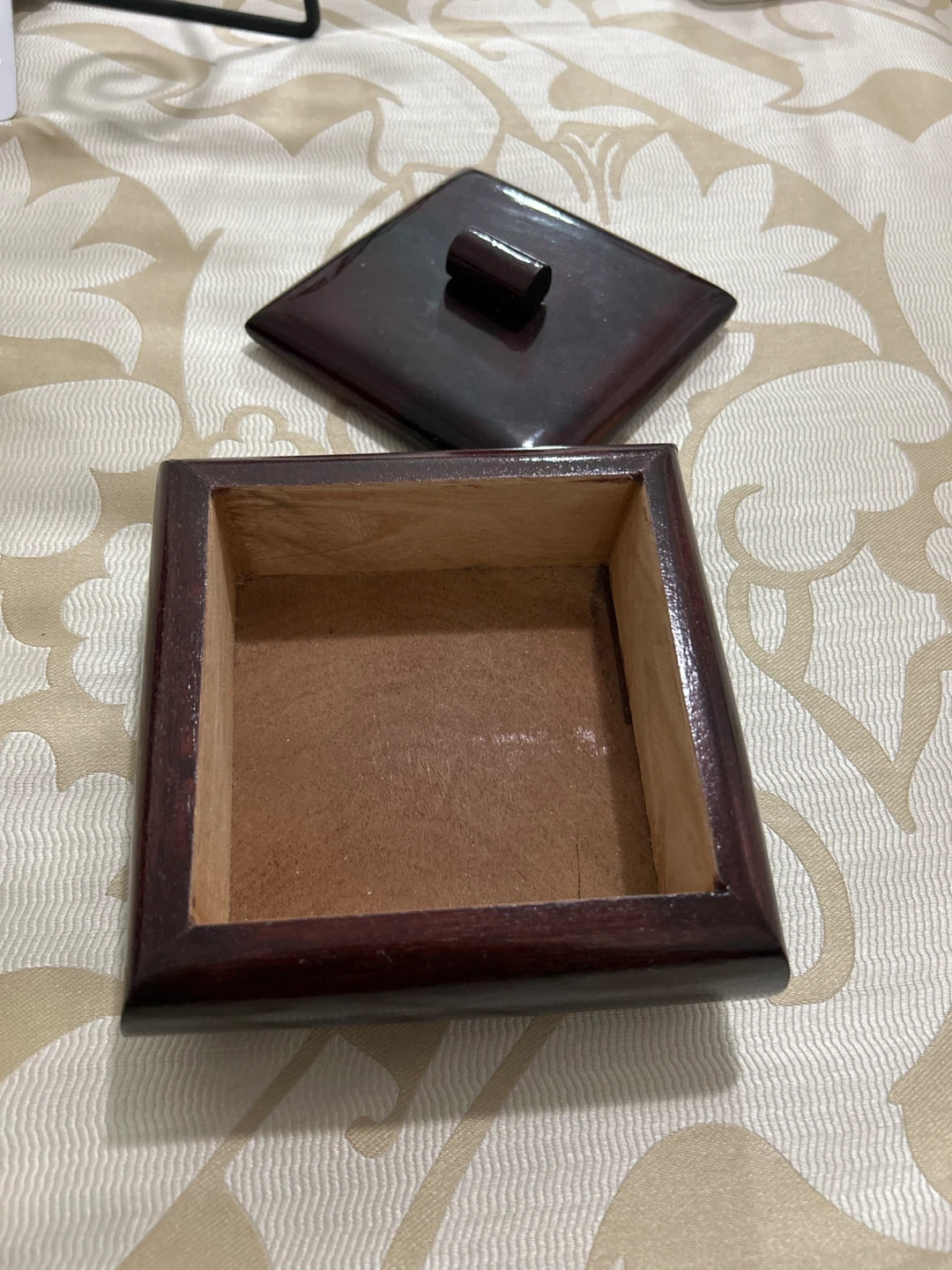 Vintage Wooden Trinket Box - photo 3