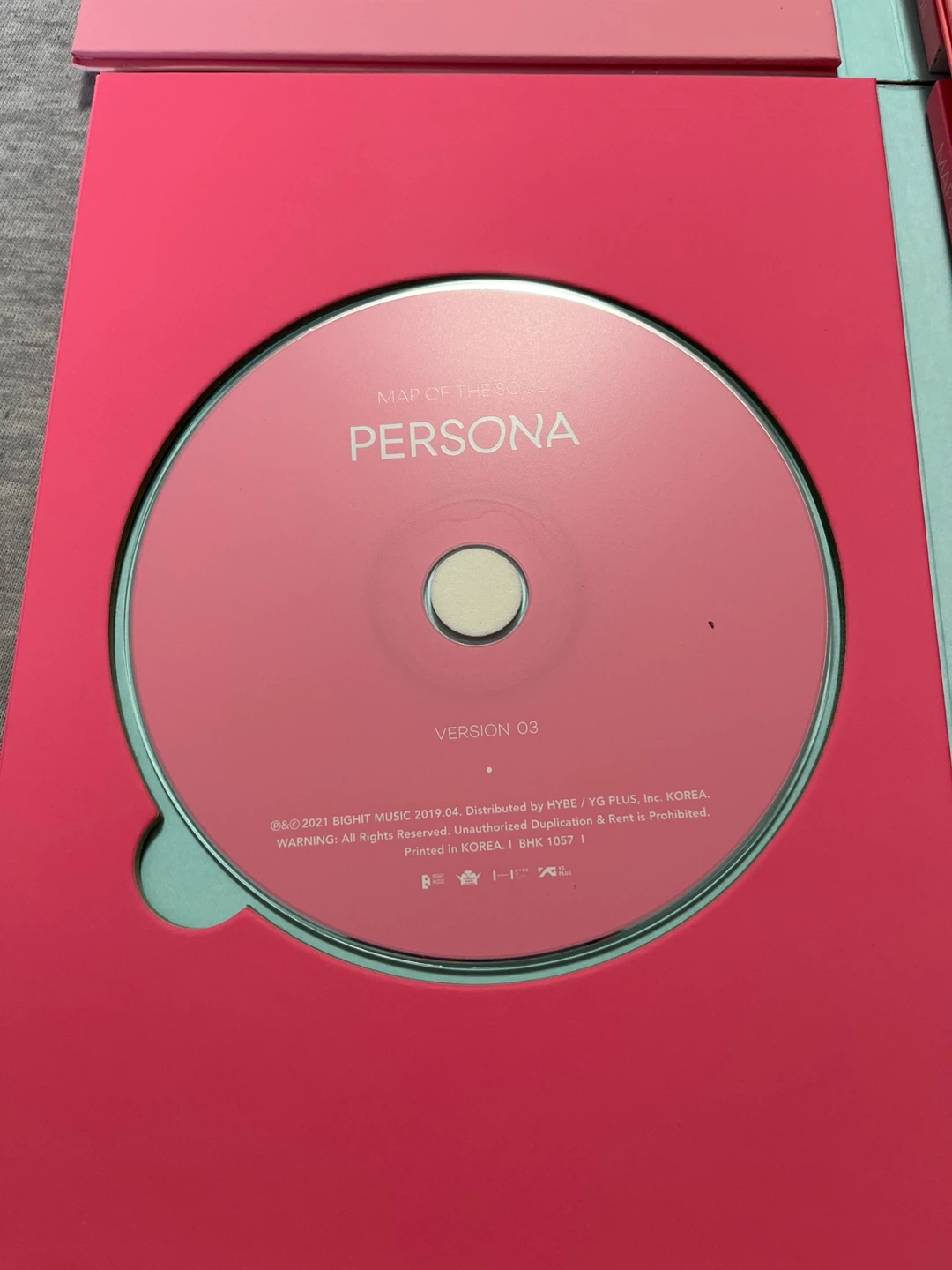 BTS MAP OF THE SOUL PERSONA CD (Version 02, 03, 04) - photo 3