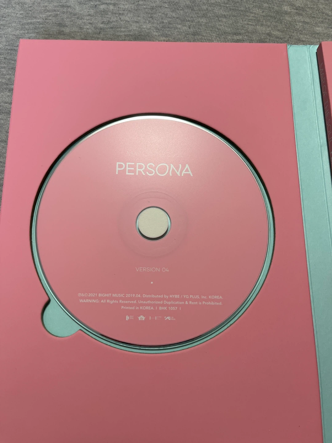 BTS MAP OF THE SOUL PERSONA CD (Version 02, 03, 04) - photo 2