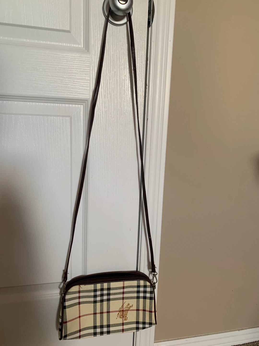 Burberry Nova Check Crossbody Bag