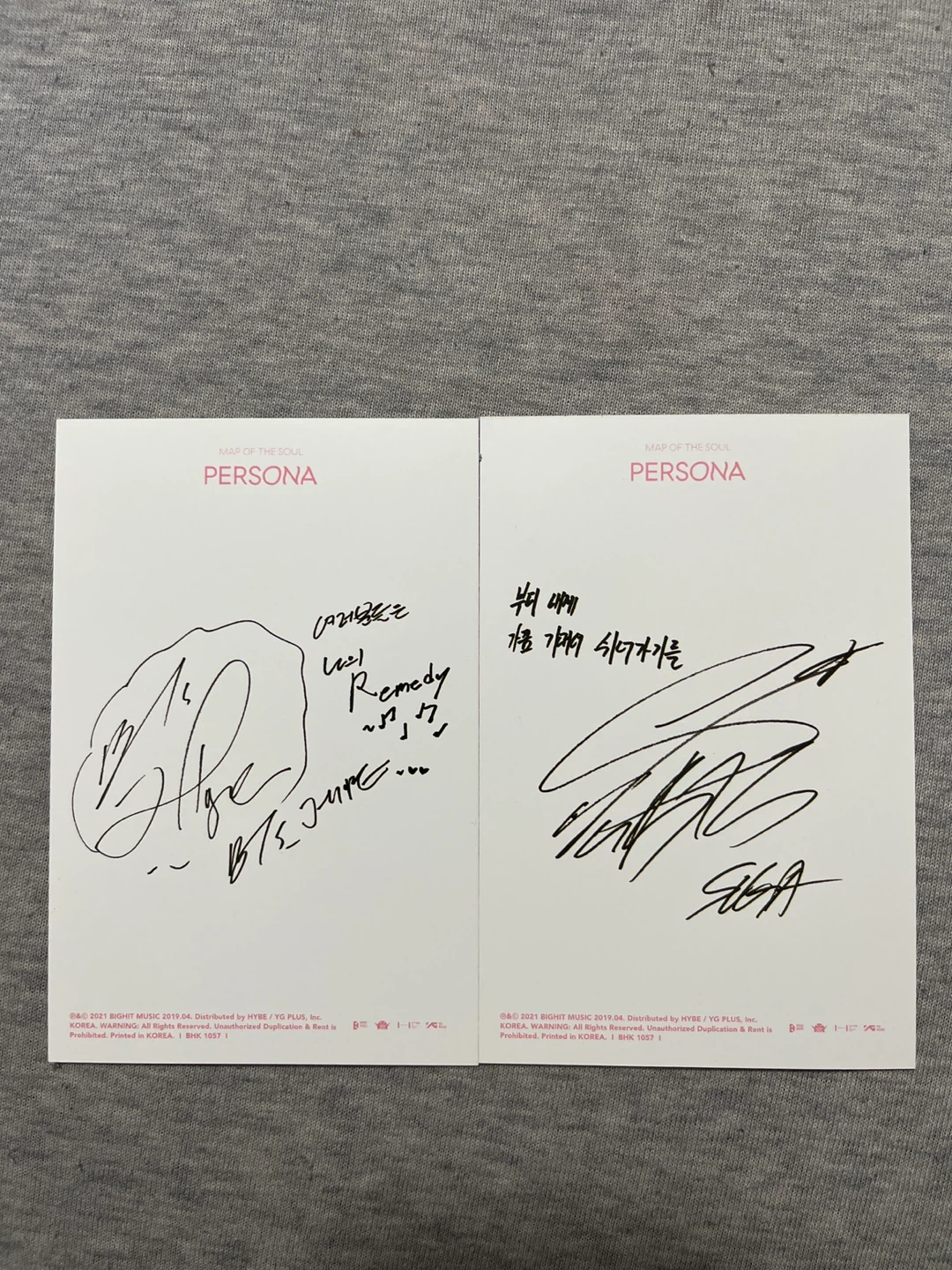 BTS Map of the Soul Persona Photocards - photo 2