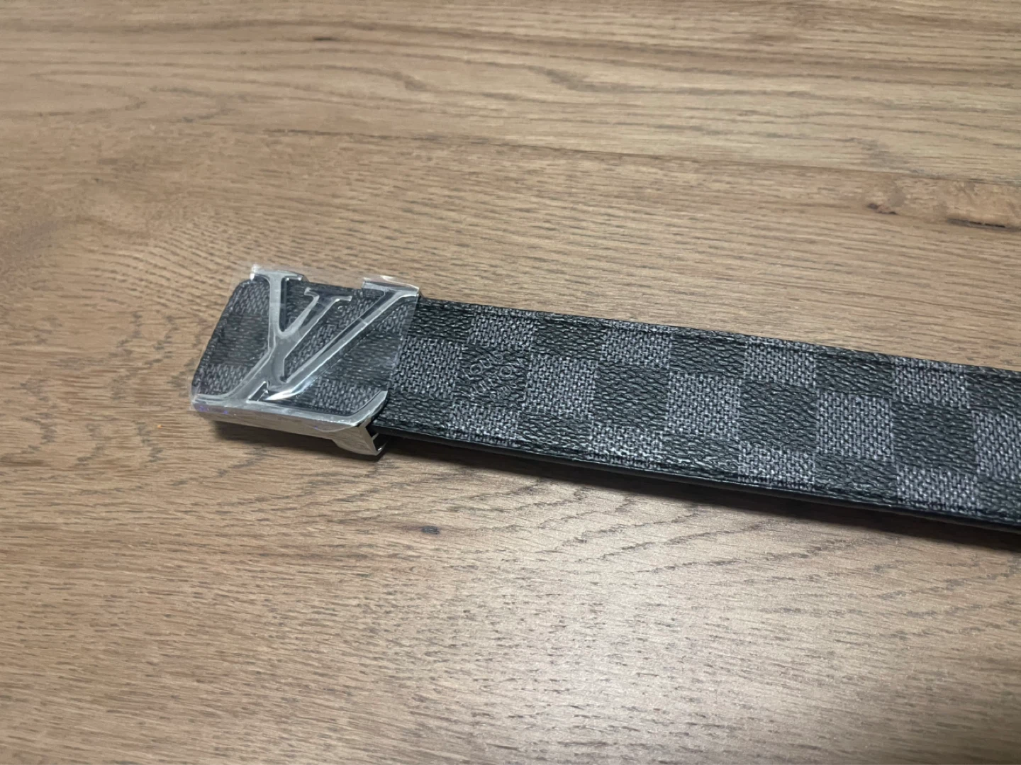 Louis Vuitton Damier Graphite Belt