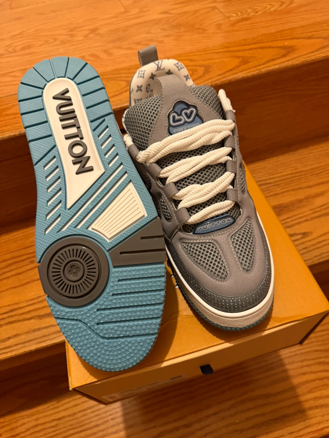 Size 12 Louis Vuitton Skate Sneakers - photo 5