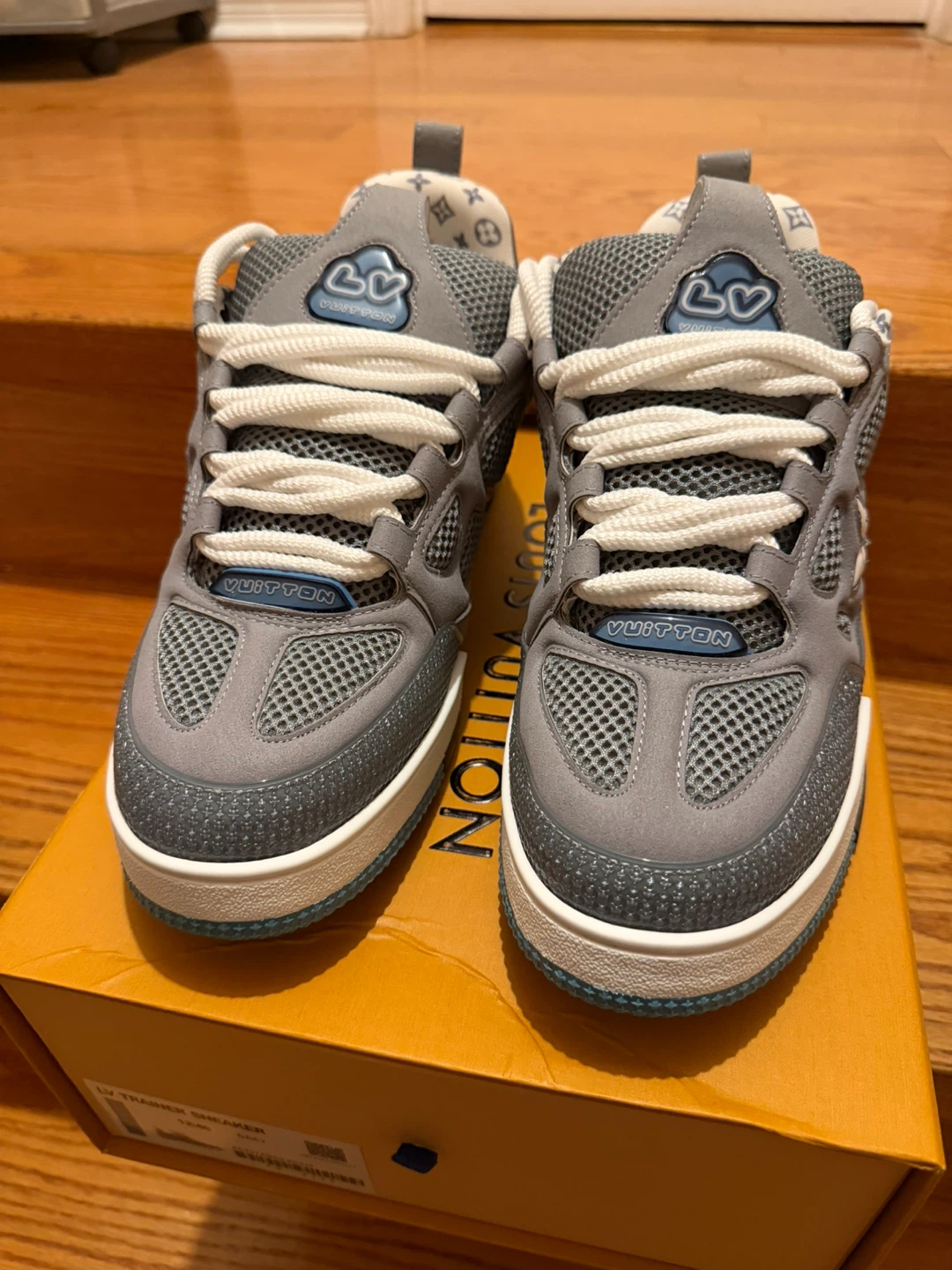 Size 12 Louis Vuitton Skate Sneakers