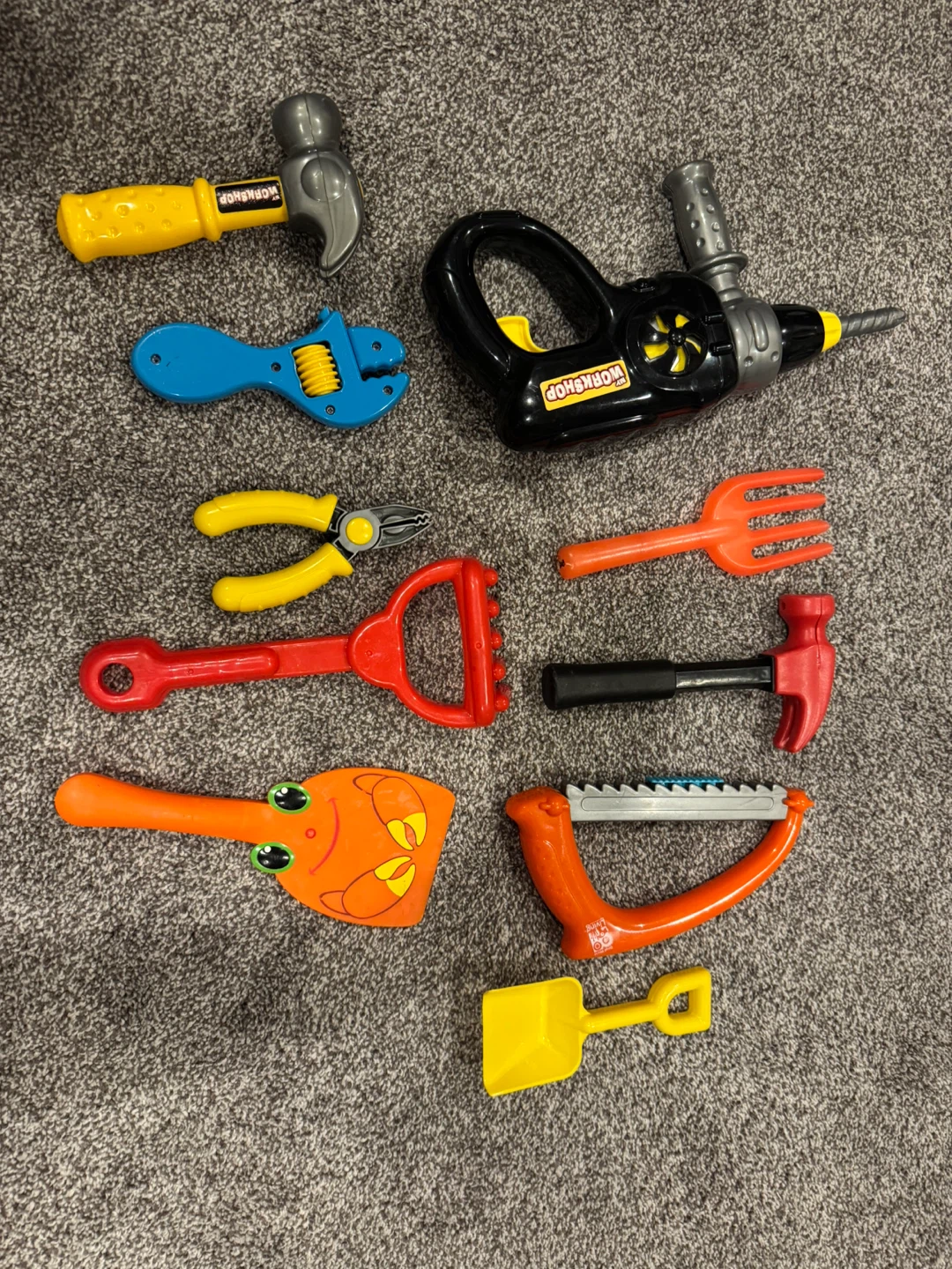 Workshop Toy Tool Set