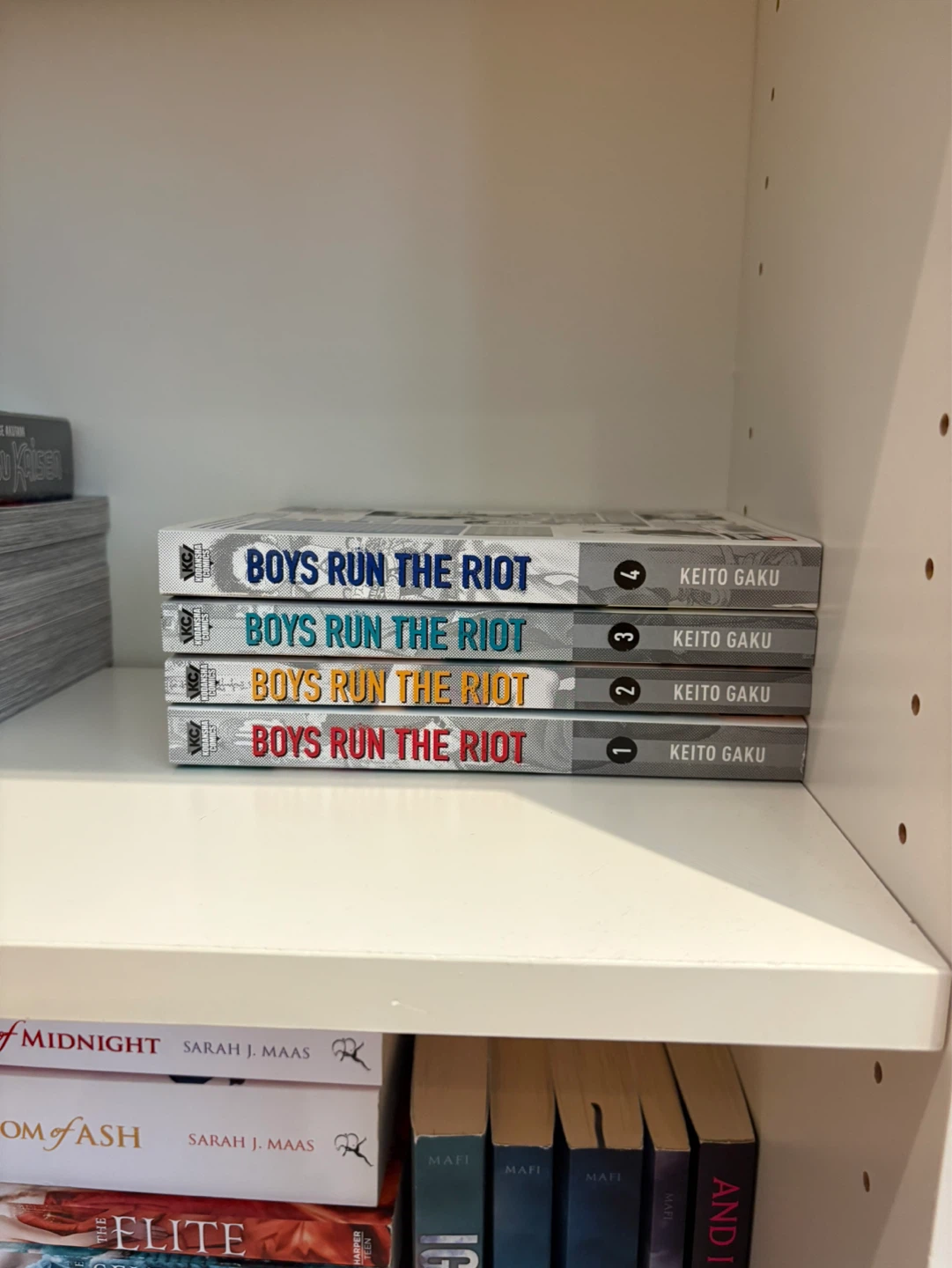 Boys Run the Riot Manga Set Volumes 1-4 by Keito Gaku