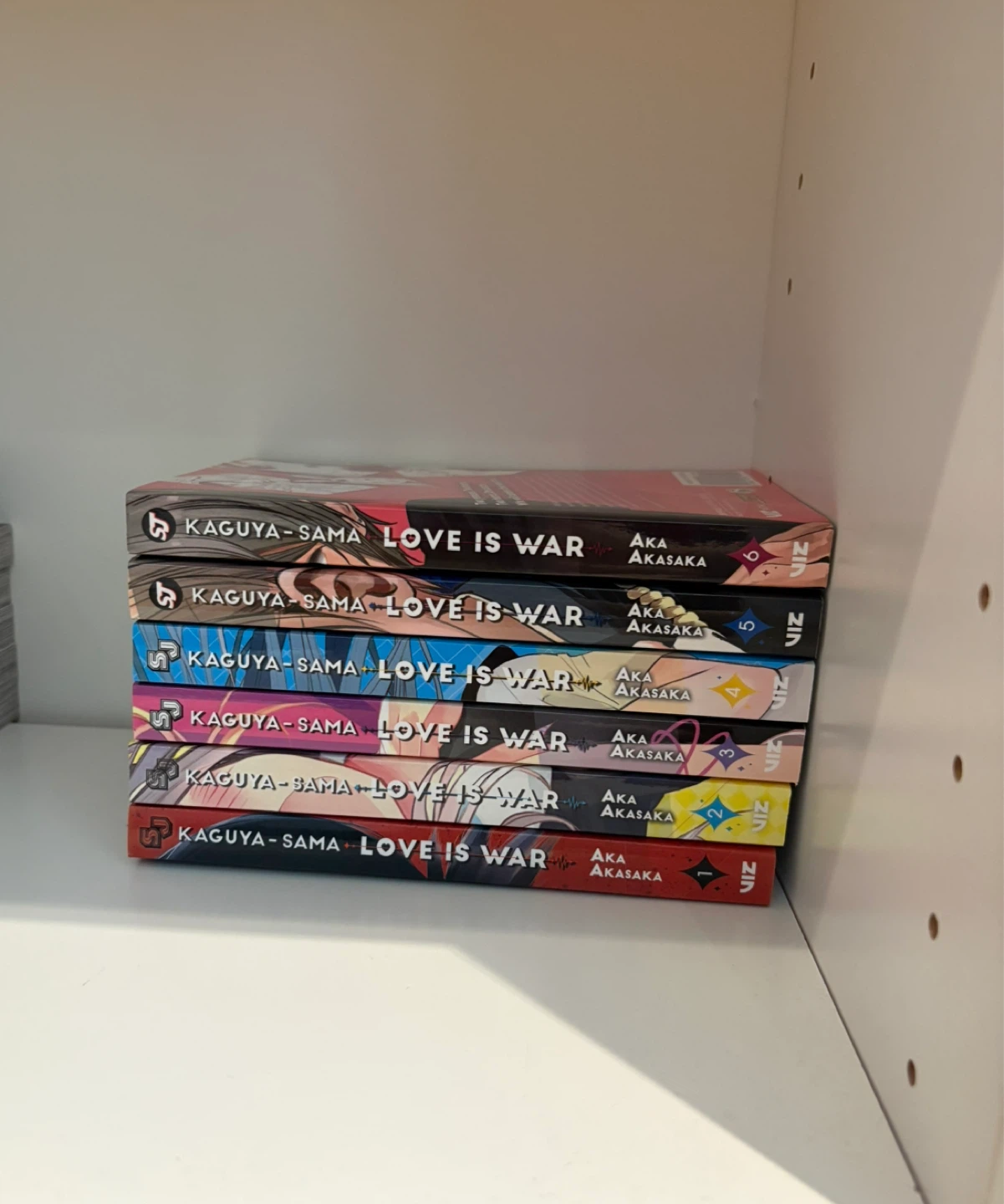 Kaguya-Sama: Love Is War Manga Volumes 1-6