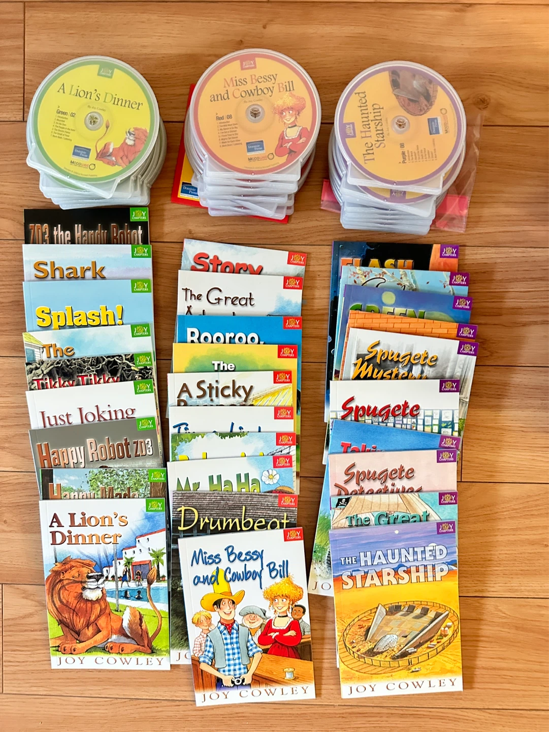 Joy Cowley Early Readers Book Set & DVDs