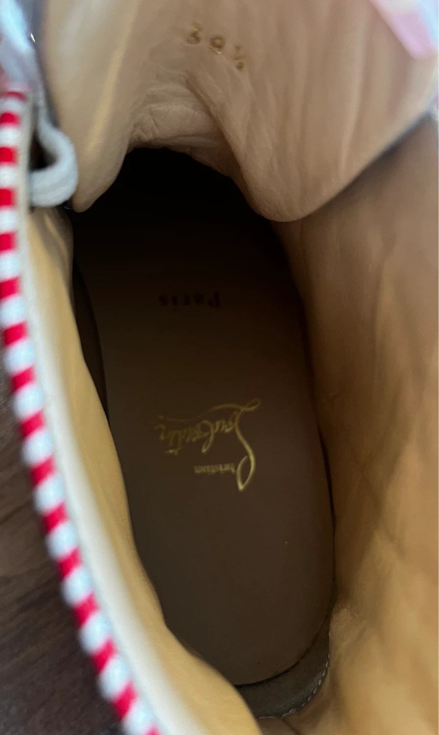 Authentic Christian Louboutin High Top Sneakers - Unisrx - photo 5
