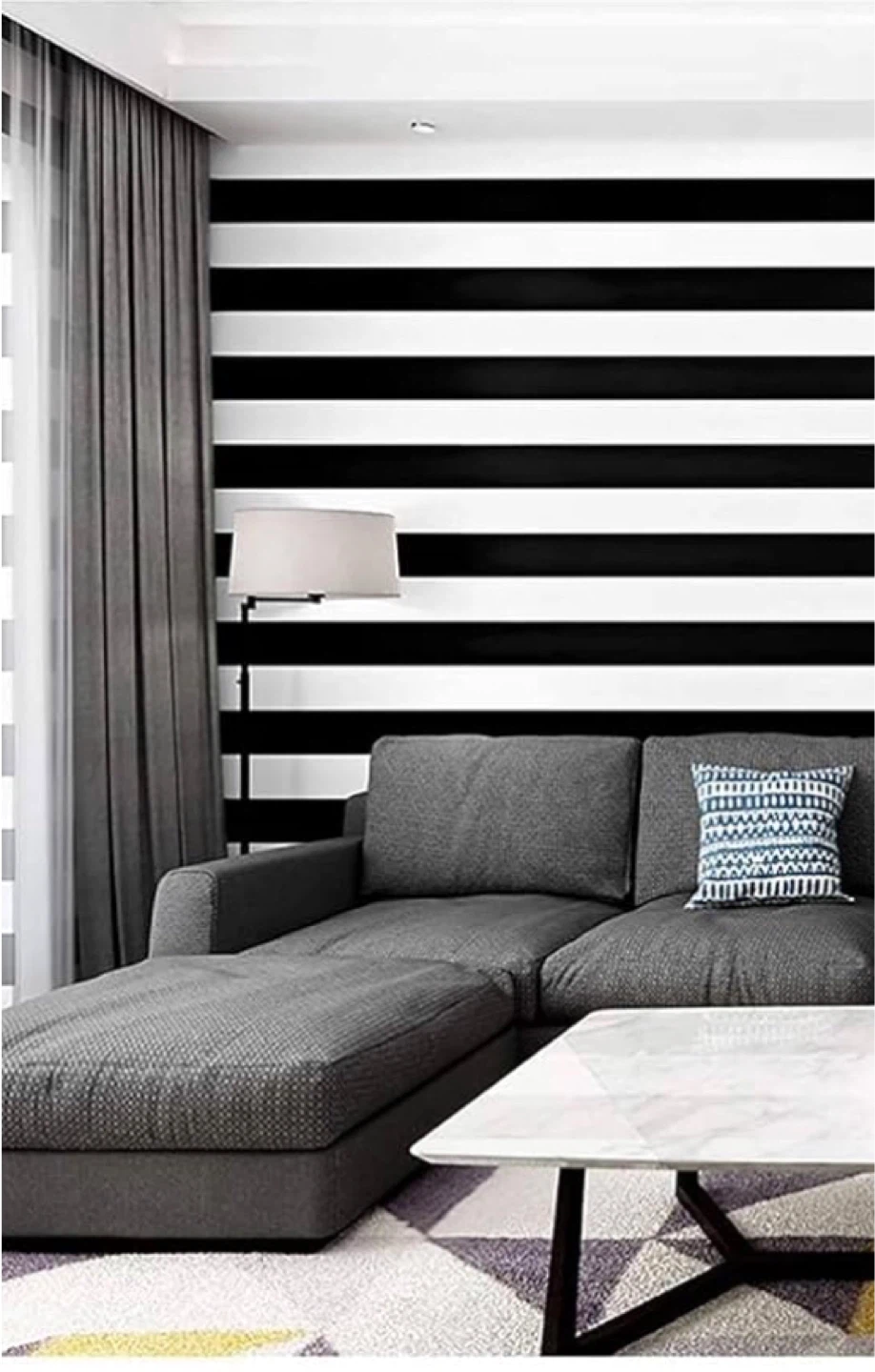 Black& White Large wallpaper rolls - photo 2