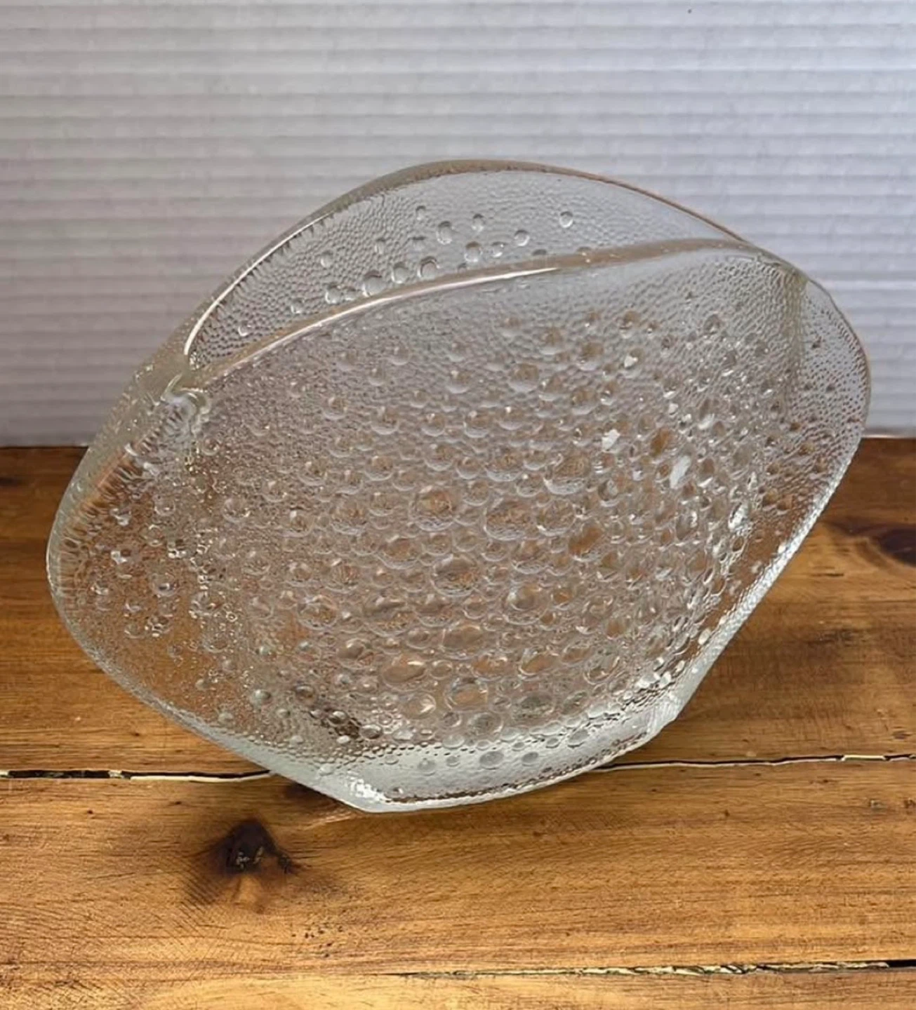Rare Find VTG Jan Sylwester Drost Asteroid Vase Zabkowice Glass