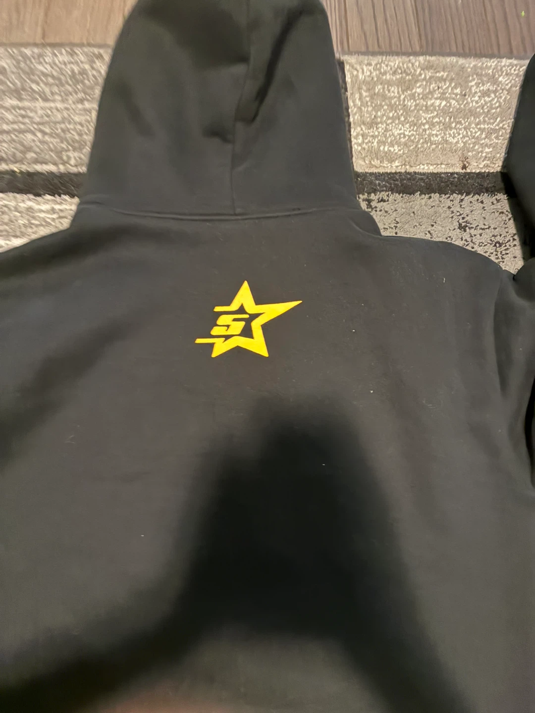 Sp5der Hoodie Black Spider Web Design - photo 2