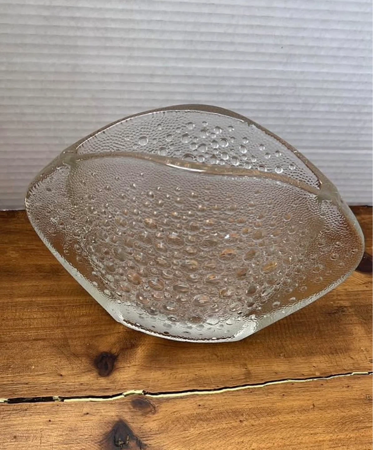 Rare Find VTG Jan Sylwester Drost Asteroid Vase Zabkowice Glass - photo 3