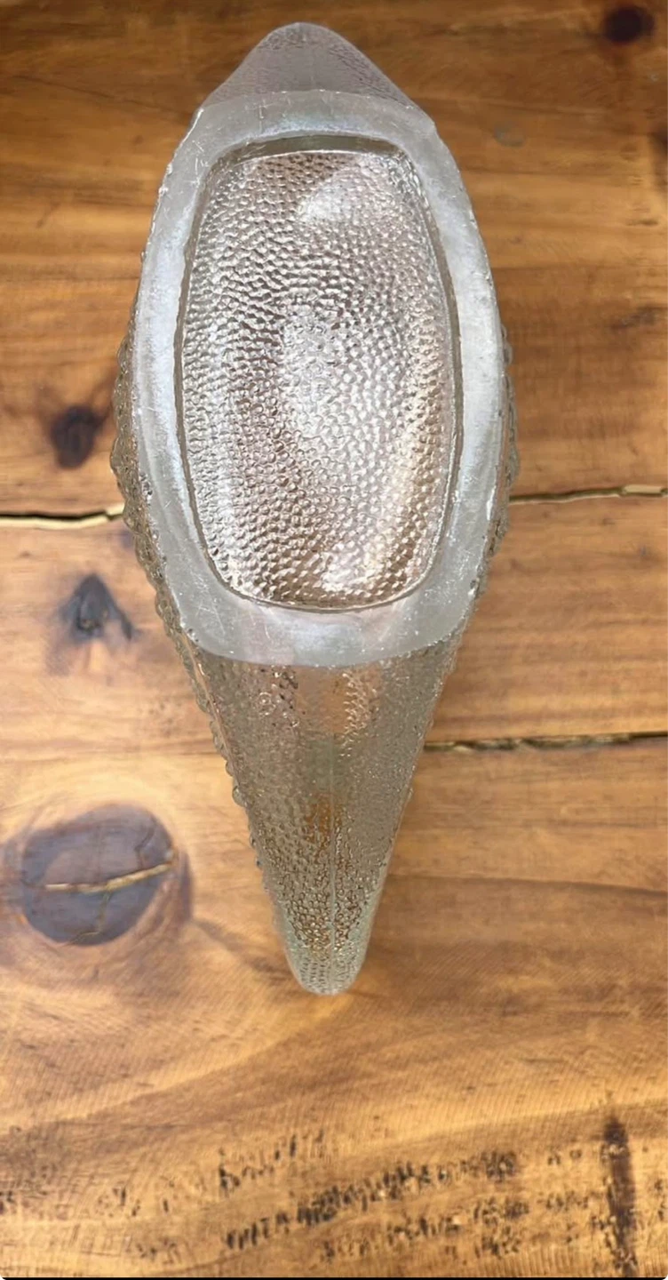 Rare Find VTG Jan Sylwester Drost Asteroid Vase Zabkowice Glass - photo 4