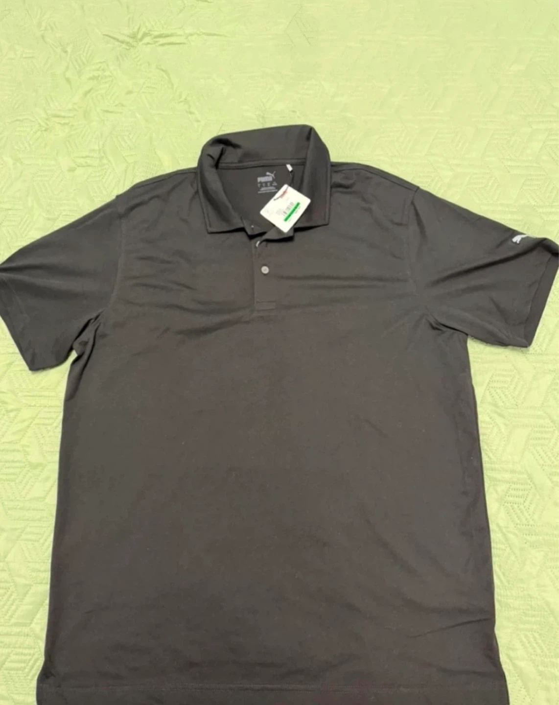 Puma Men's Fusion Polo Shirt Black - Large - photo 2