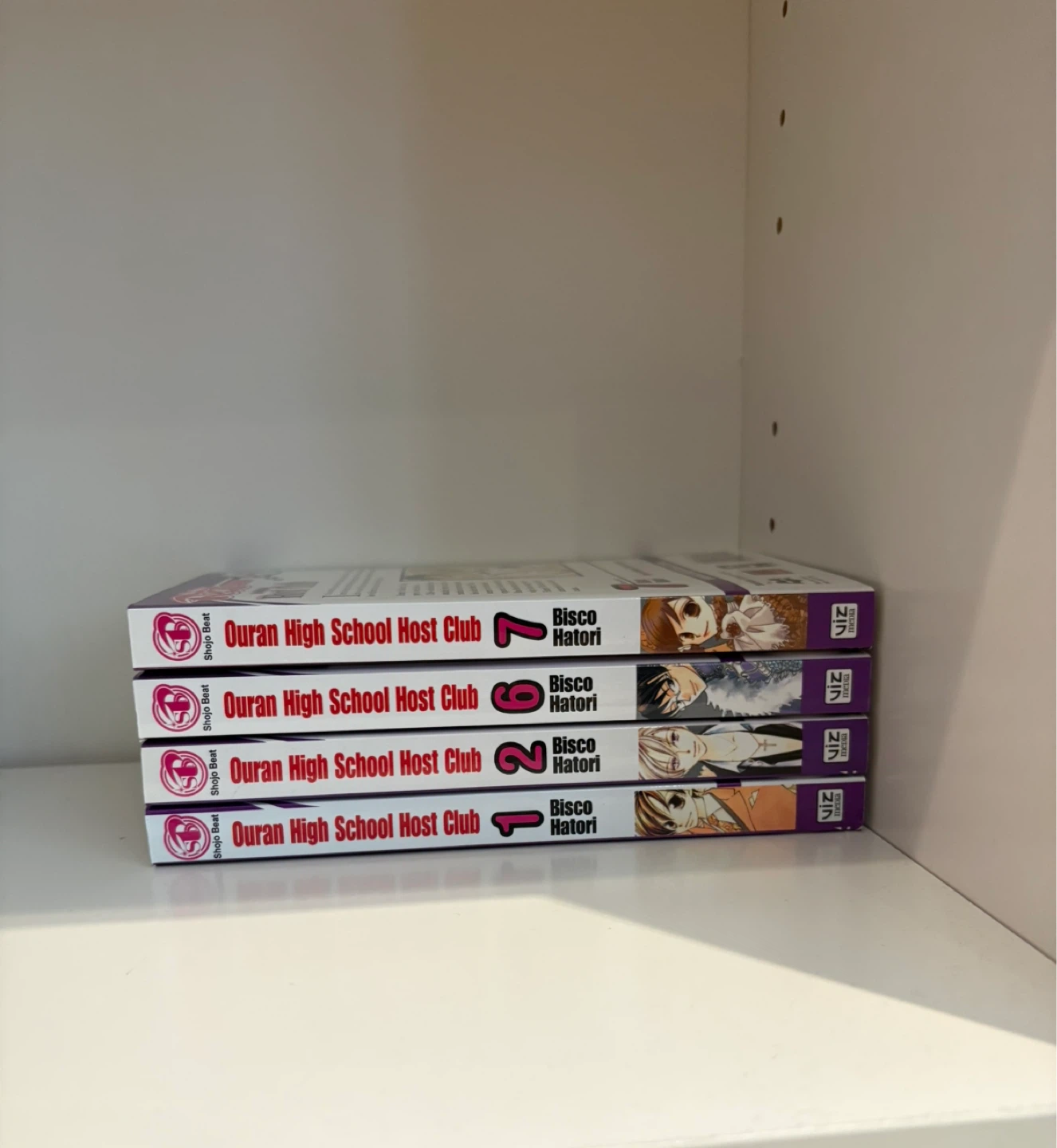 Ouran High School Host Club Manga Volumes 1, 2, 7, 9