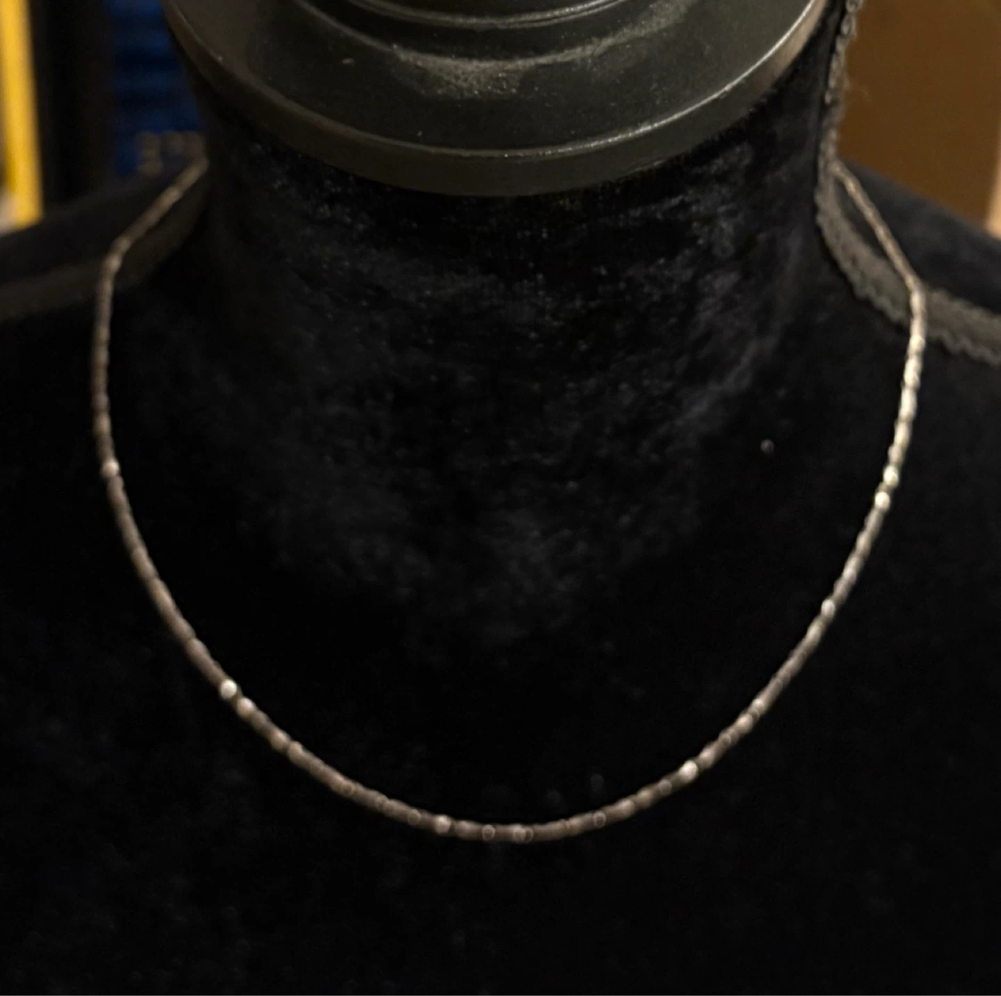✨✨Dainty 17” Silver Necklace