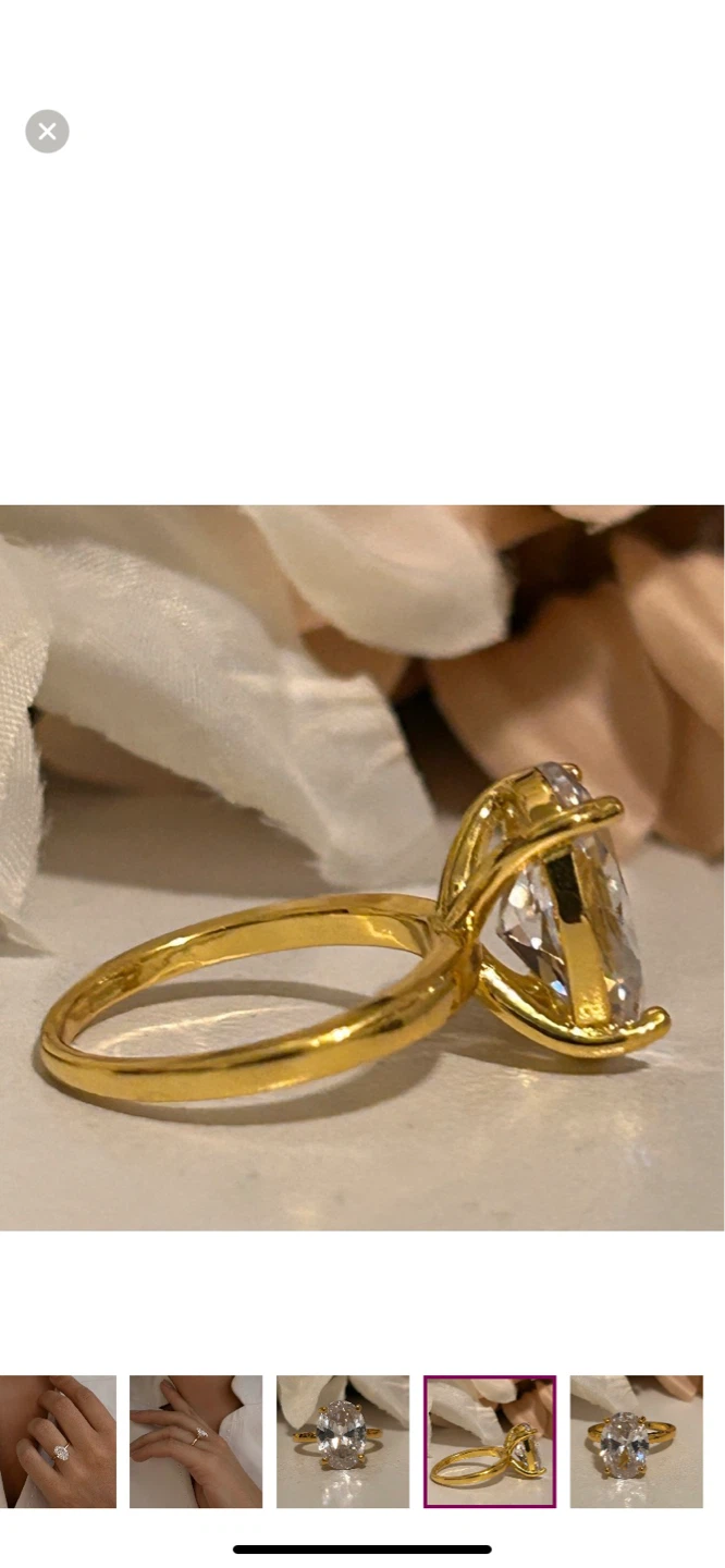Oval Cut Engagement Ring - photo 5