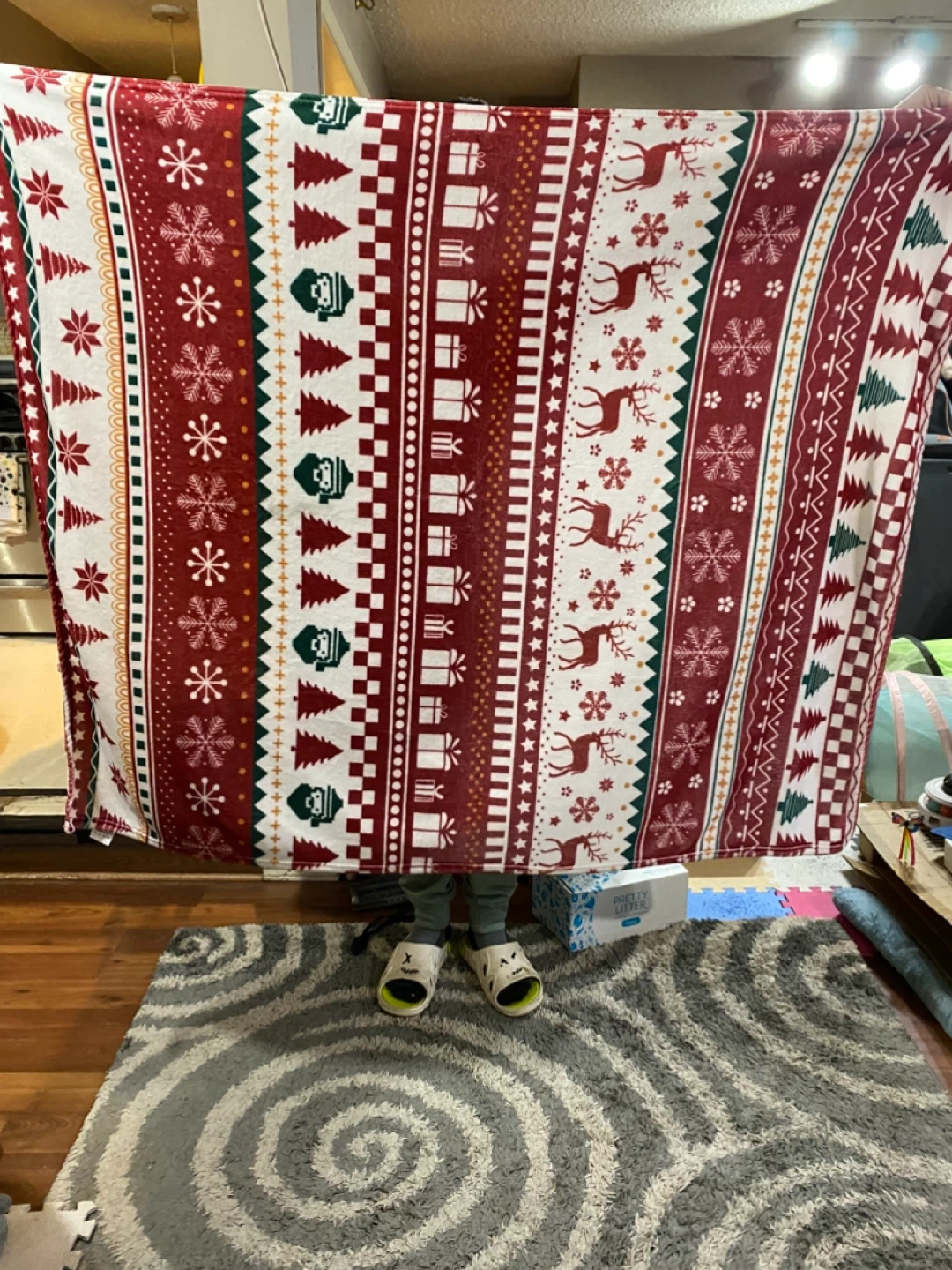 Christmas Themed plush Blanket