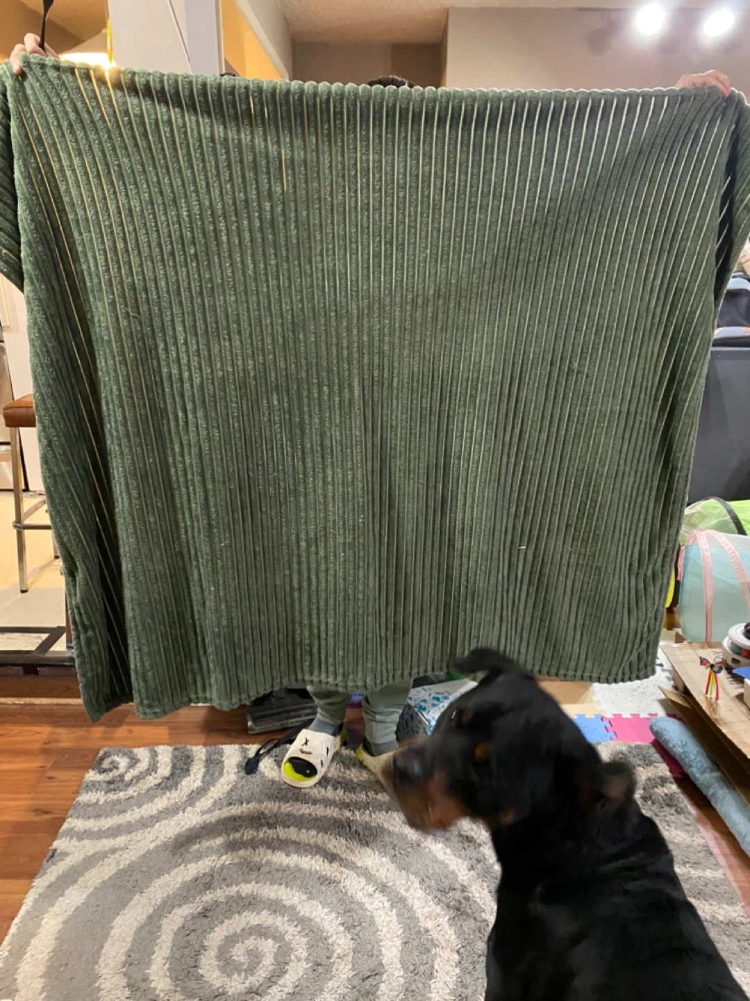 Corduroy Throw Blanket