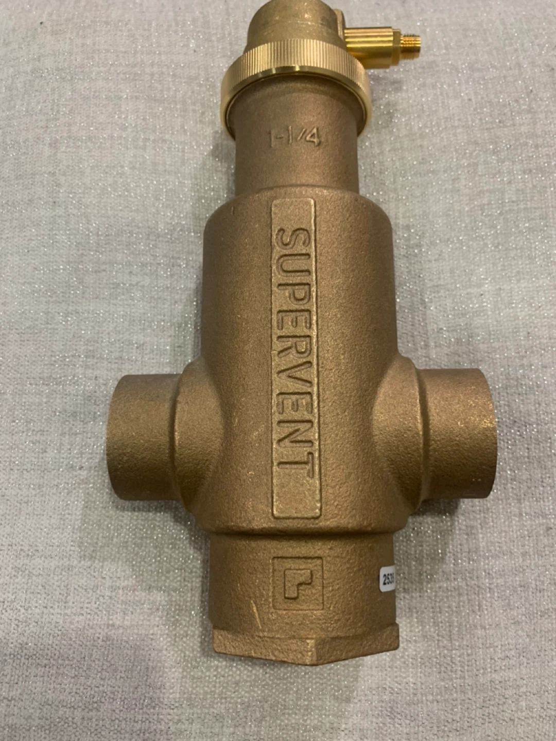 SuperVent 1-1/4" Air Vent Valve