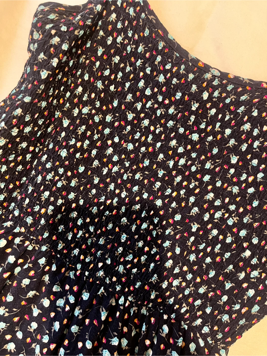 Navy summer dress - photo 3
