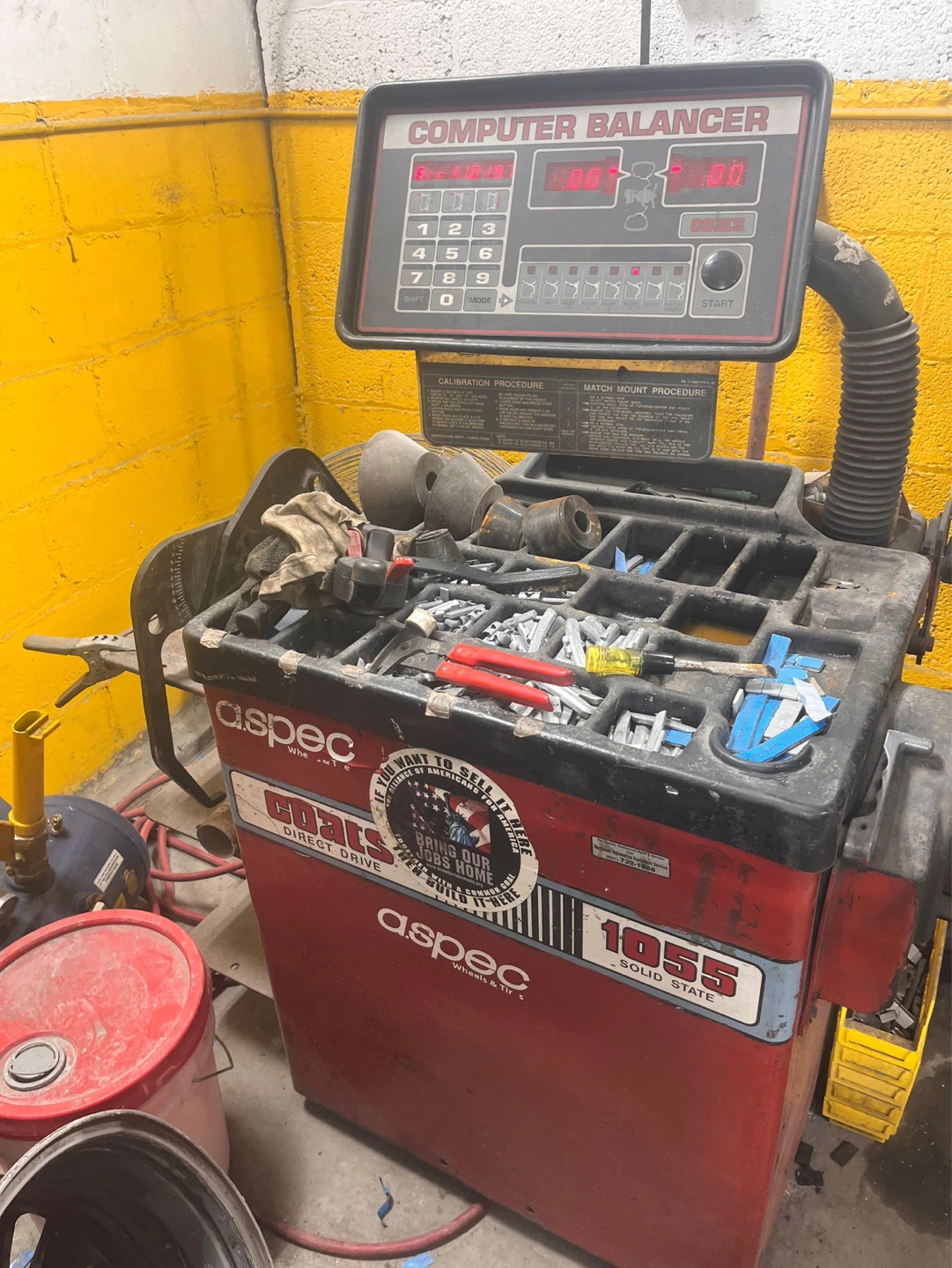 ASPEC 1055 Solid State Computer Wheel Balancer - photo 3