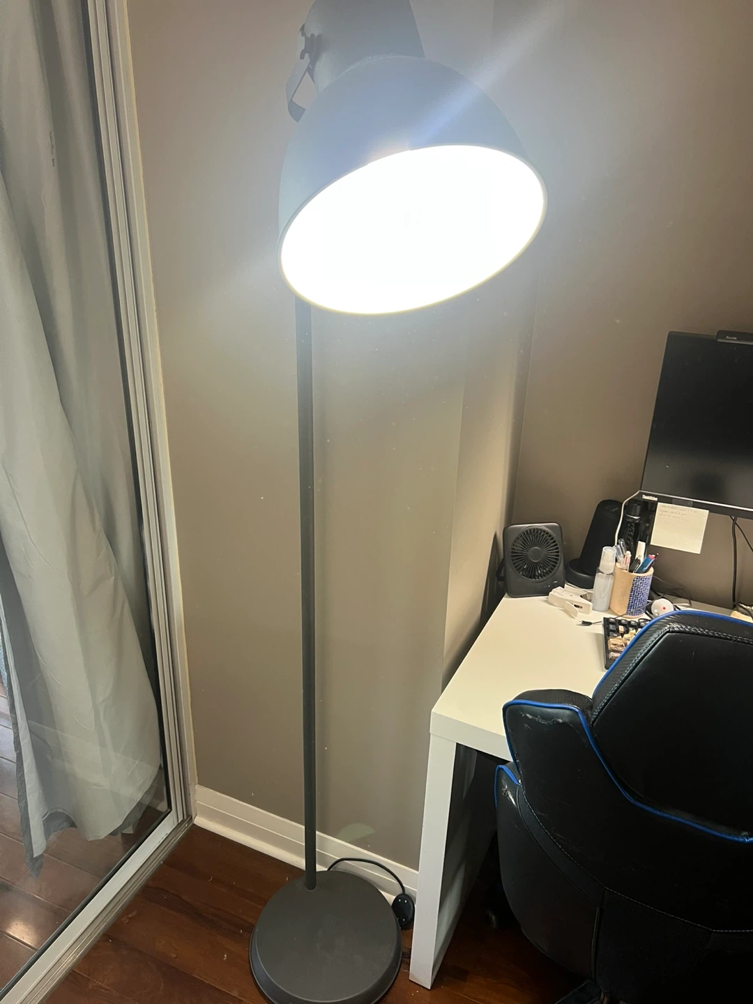 Adjustable Floor Lamp - Grey