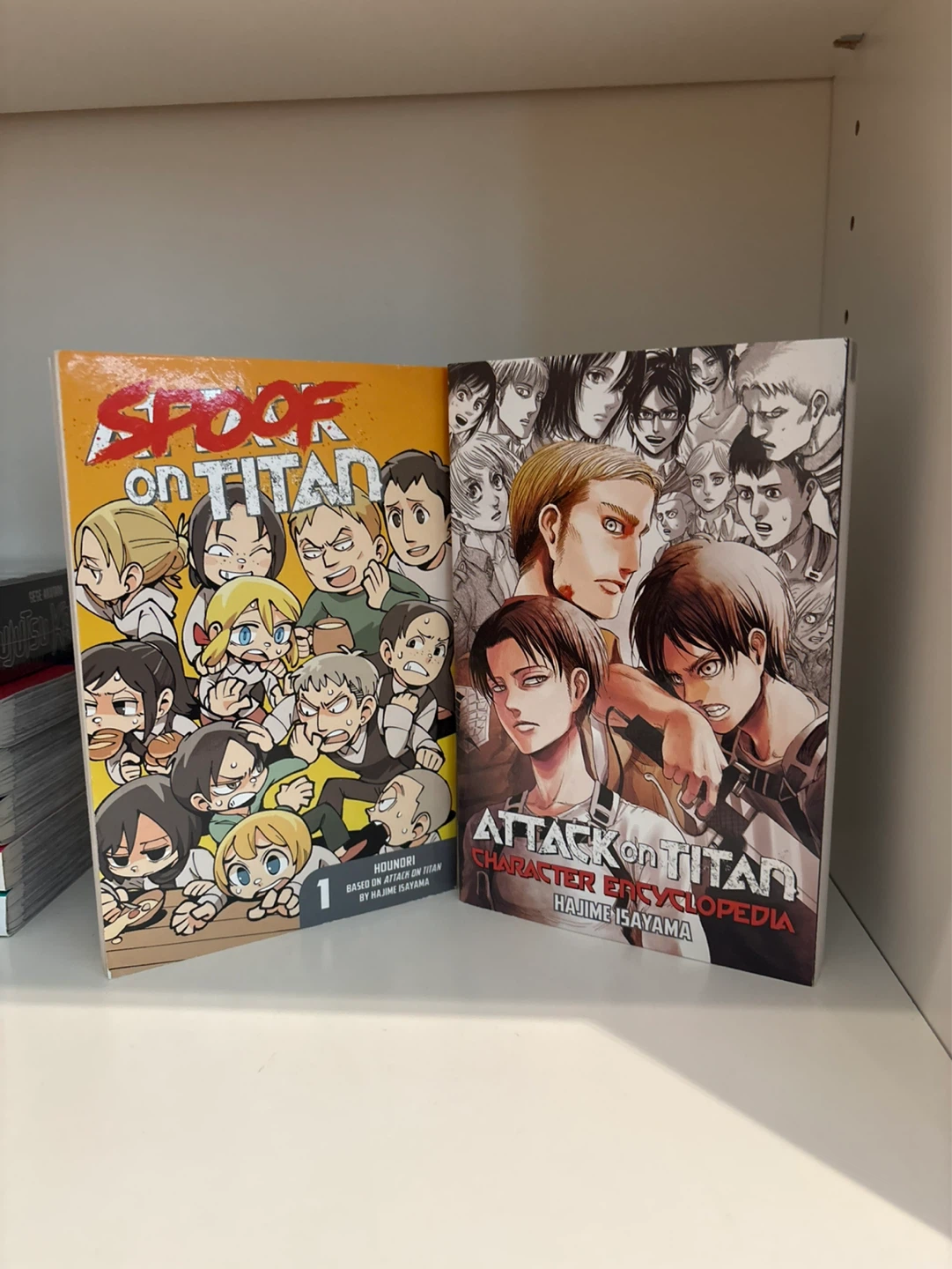 Attack on Titan Spoof! on Titan Vol 1 & Character Encyclopedia