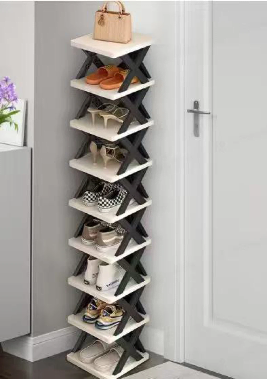 9-Tier Shoe Rack Storage Organizer