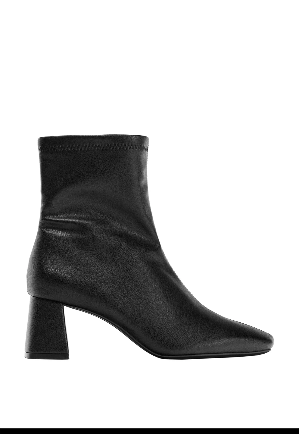 Zara wide heeled ankle boots - photo 3