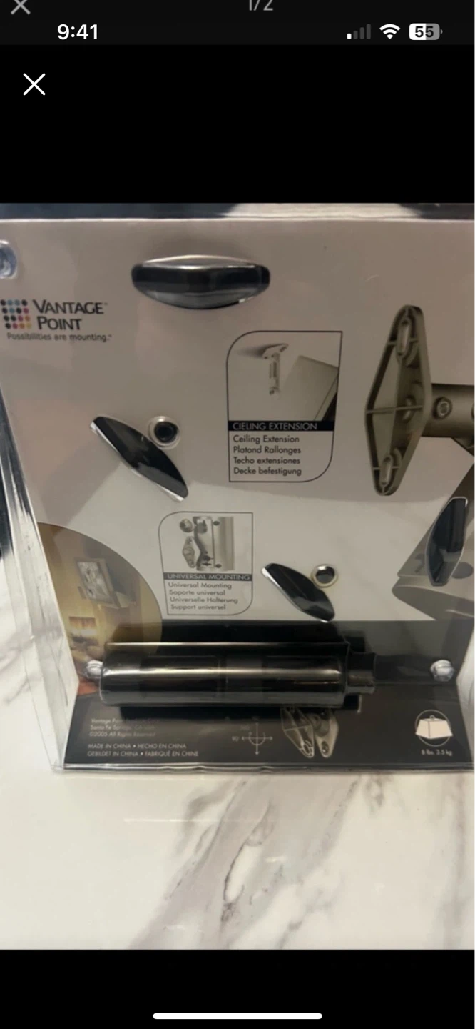 Vantage Point Ceiling Extension Mount