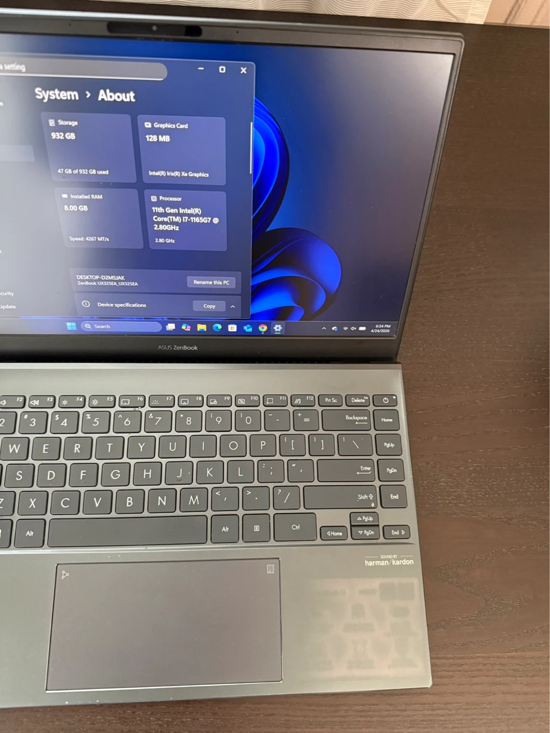 ASUS Zenbook Laptop Intel Core i7 - photo 3